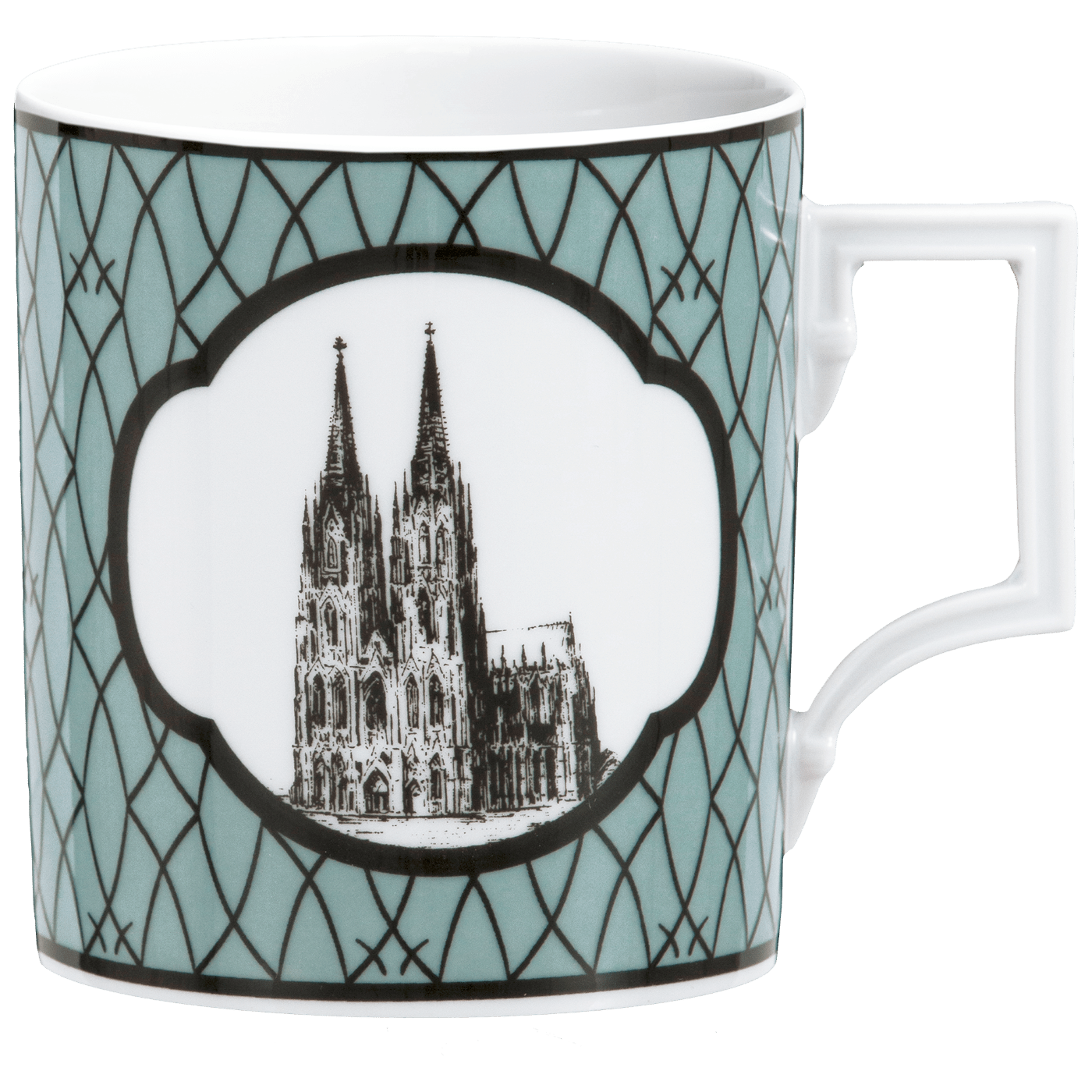 Henkelbecher, City - Mug, Städtemotiv "Köln", 0,25l | The Meissen Mug Collection - Berlin 79A436 - 55810 - Meissen Weimar