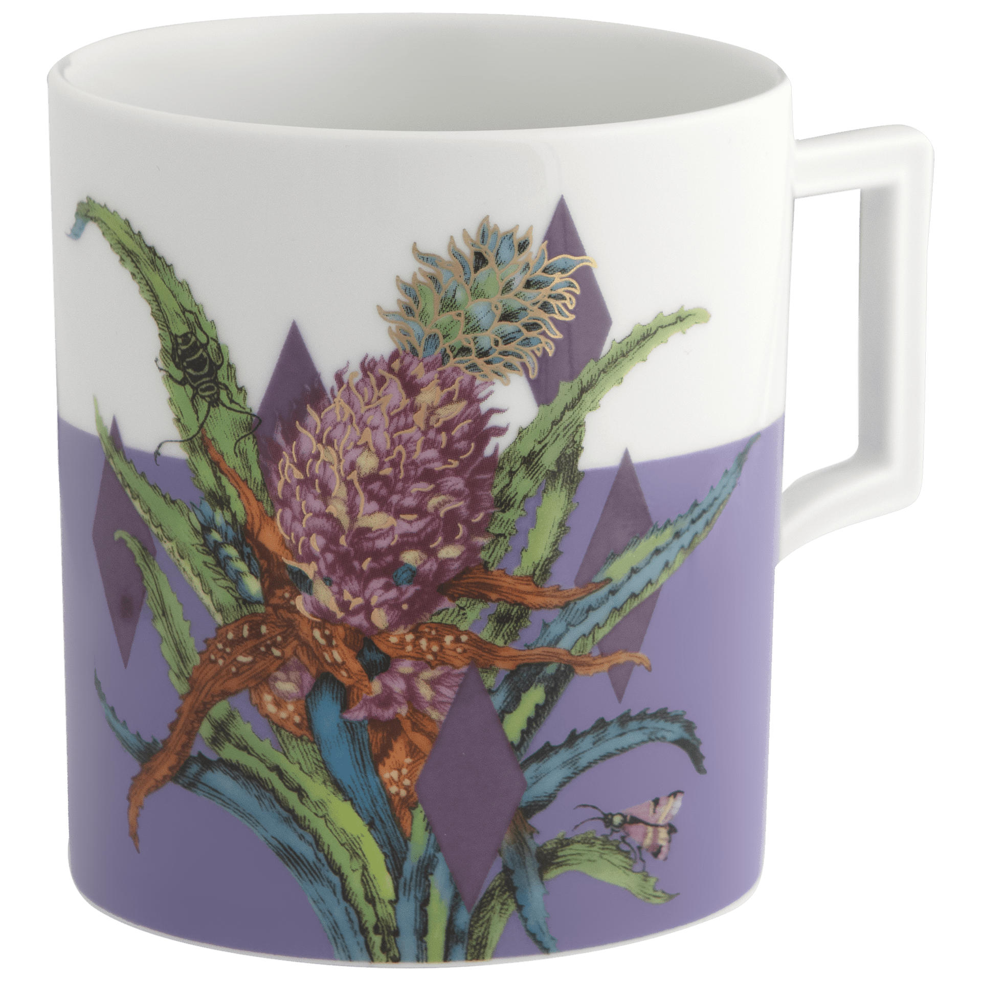 Henkelbecher, "Exotic Purple", Form "Berlin", 0,25 l | The Meissen Mug Collection - Berlin 79A458 - 55810 - Meissen Weimar
