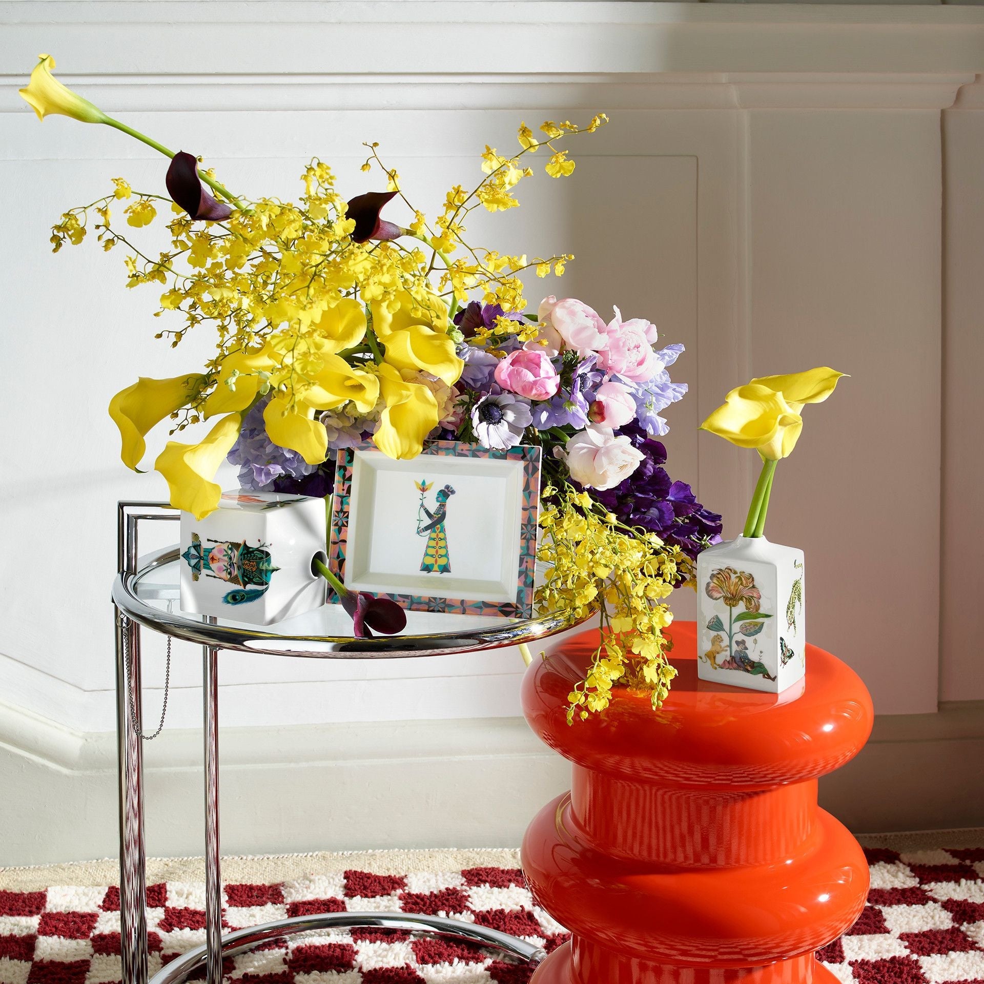 Henkelbecher, "Flower Ballet", Paar, Olaf Hajek, 0,25l | Meissen Mug Berlin 79A820 - 55810 - Meissen Weimar