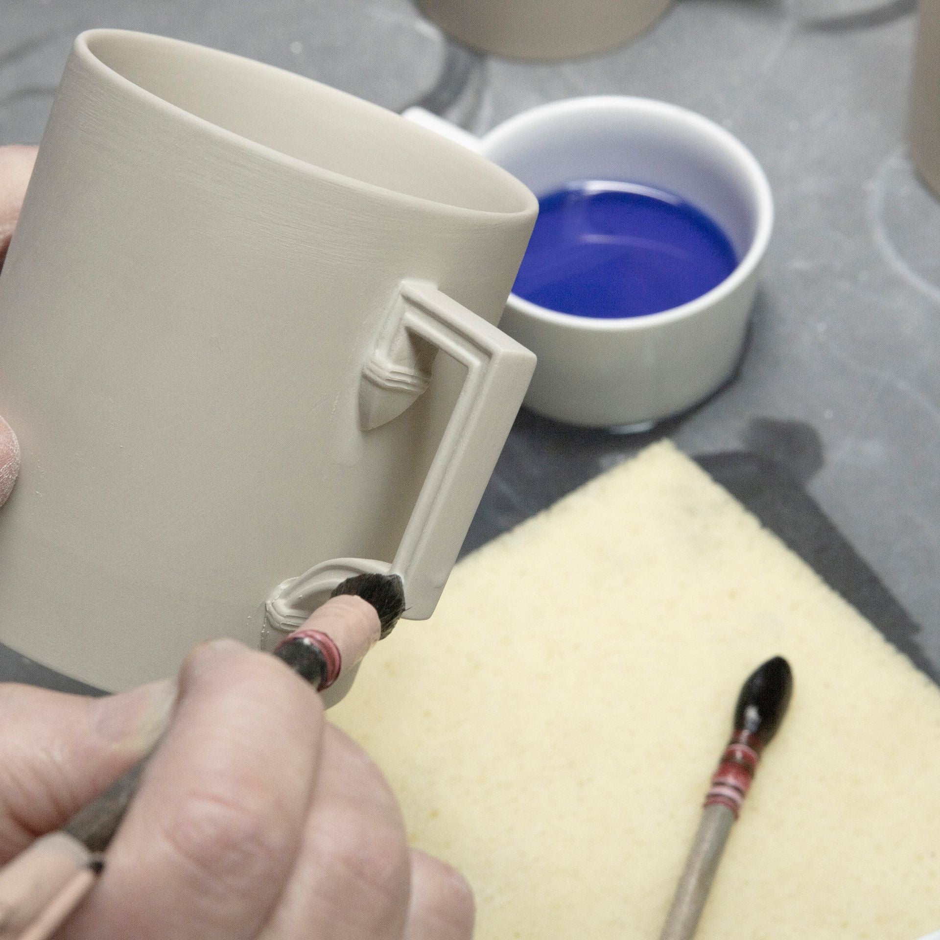 Henkelbecher, Floyd, "wenn Engel reisen", 0,25 l | Meissen Mug Berlin 79A908 - 55810 - Meissen Weimar
