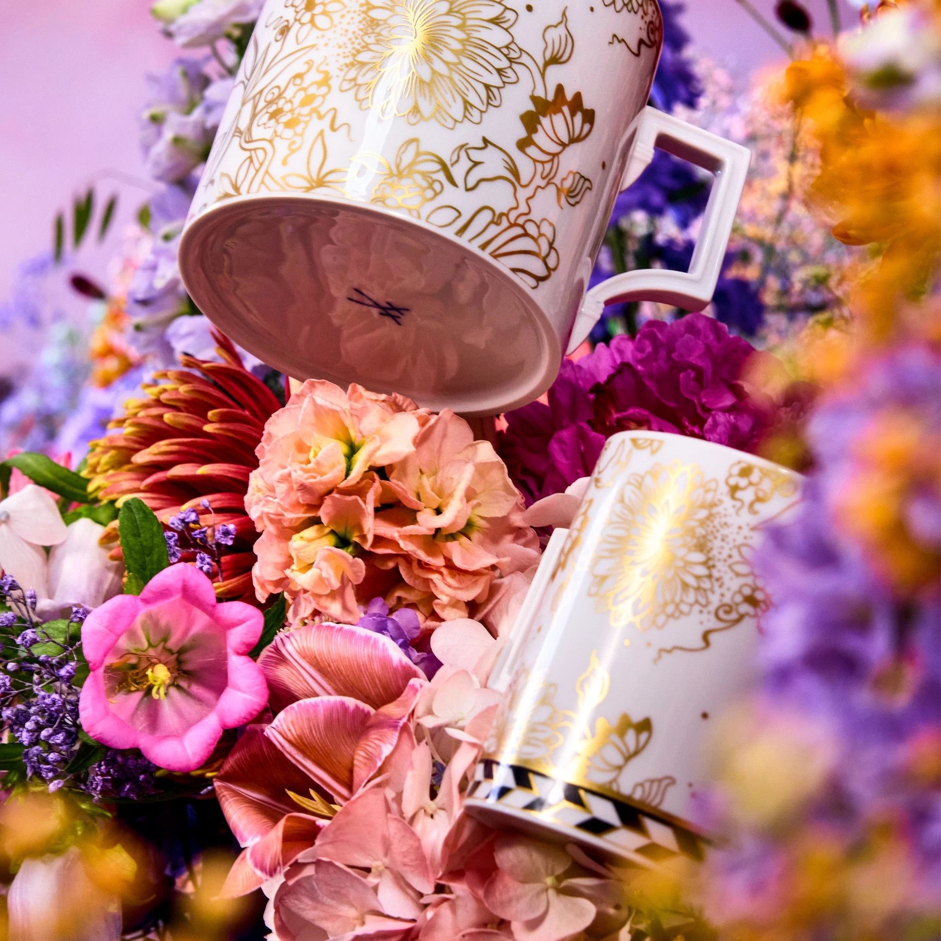 Henkelbecher, "Golden Onion Style", V 0,25 l | The Meissen Mug Collection - Berlin 79B603 - 55810 - Meissen Weimar