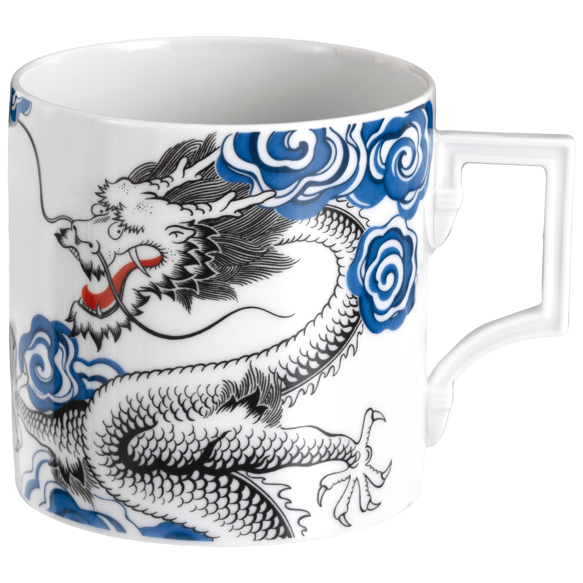 Henkelbecher, groß, Glücksdrache, V 0,5 l | Meissen Big Mug Collection 79A934 - 55326 - Meissen Weimar