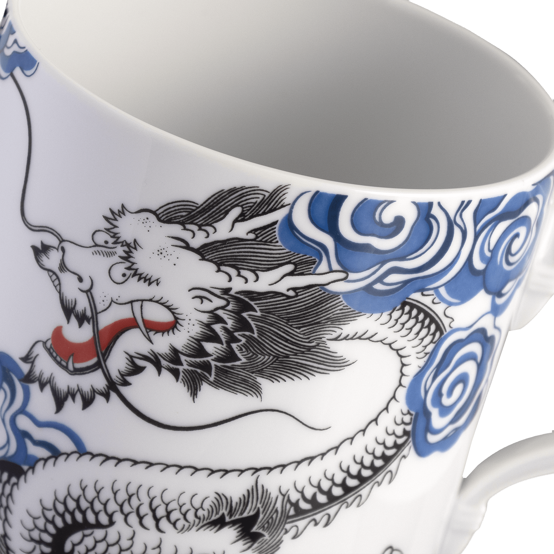 Henkelbecher, groß, Glücksdrache, V 0,5 l | Meissen Big Mug Collection 79A934 - 55326 - Meissen Weimar