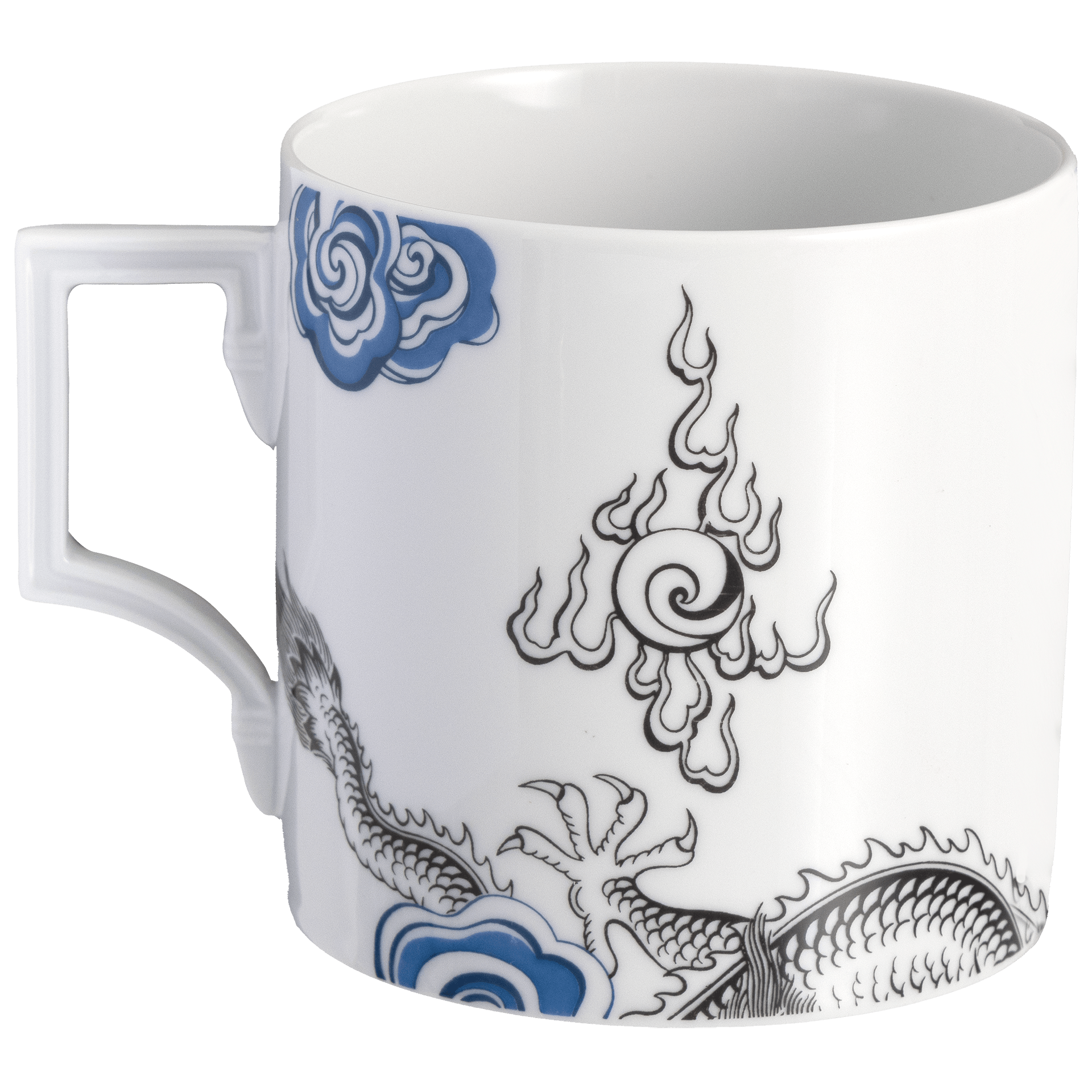 Henkelbecher, groß, Glücksdrache, V 0,5 l | Meissen Big Mug Collection 79A934 - 55326 - Meissen Weimar
