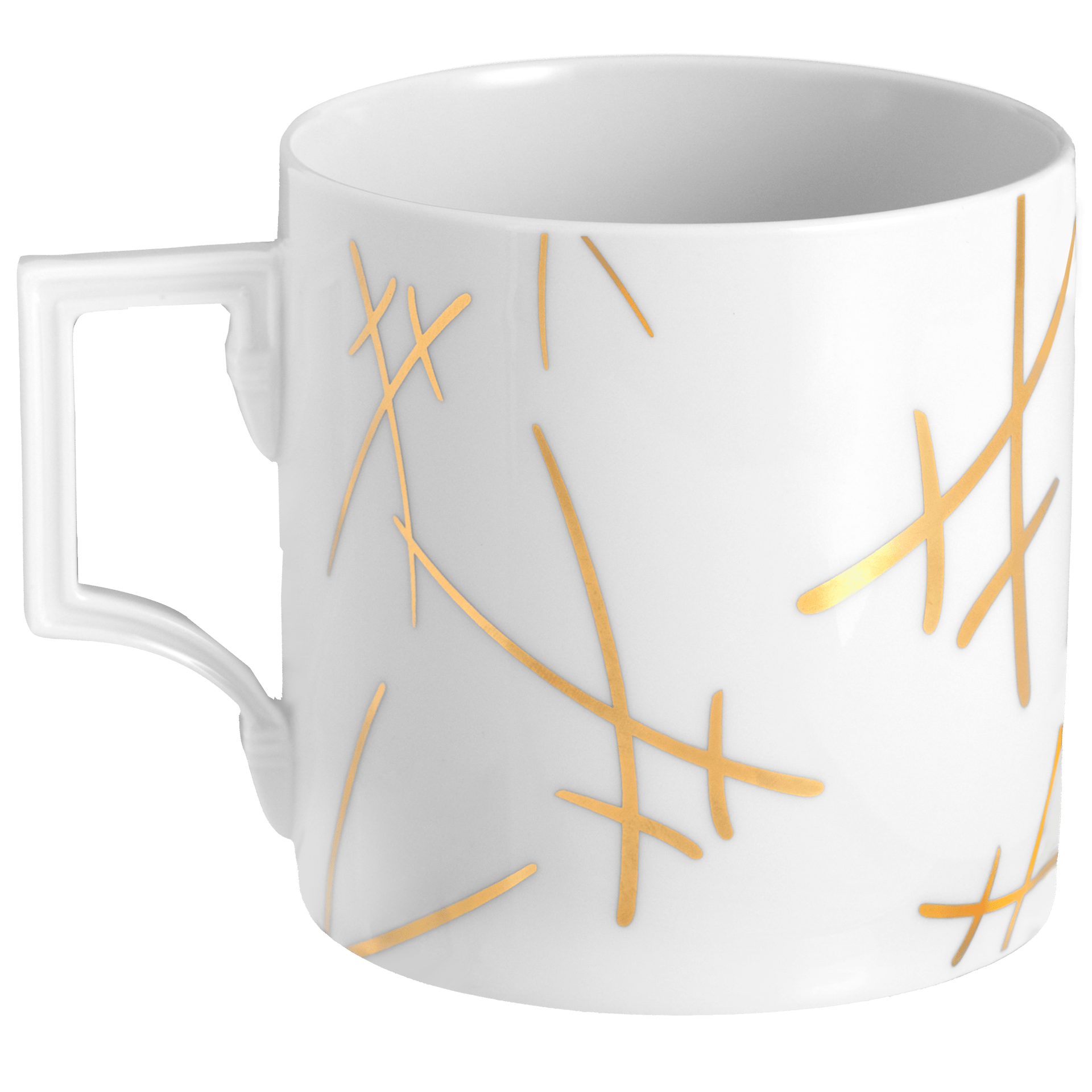 Henkelbecher groß, "Swords", V 0,5 l | Meissen Big Mug - Kollektion 77A042 - 55326 - Meissen Weimar