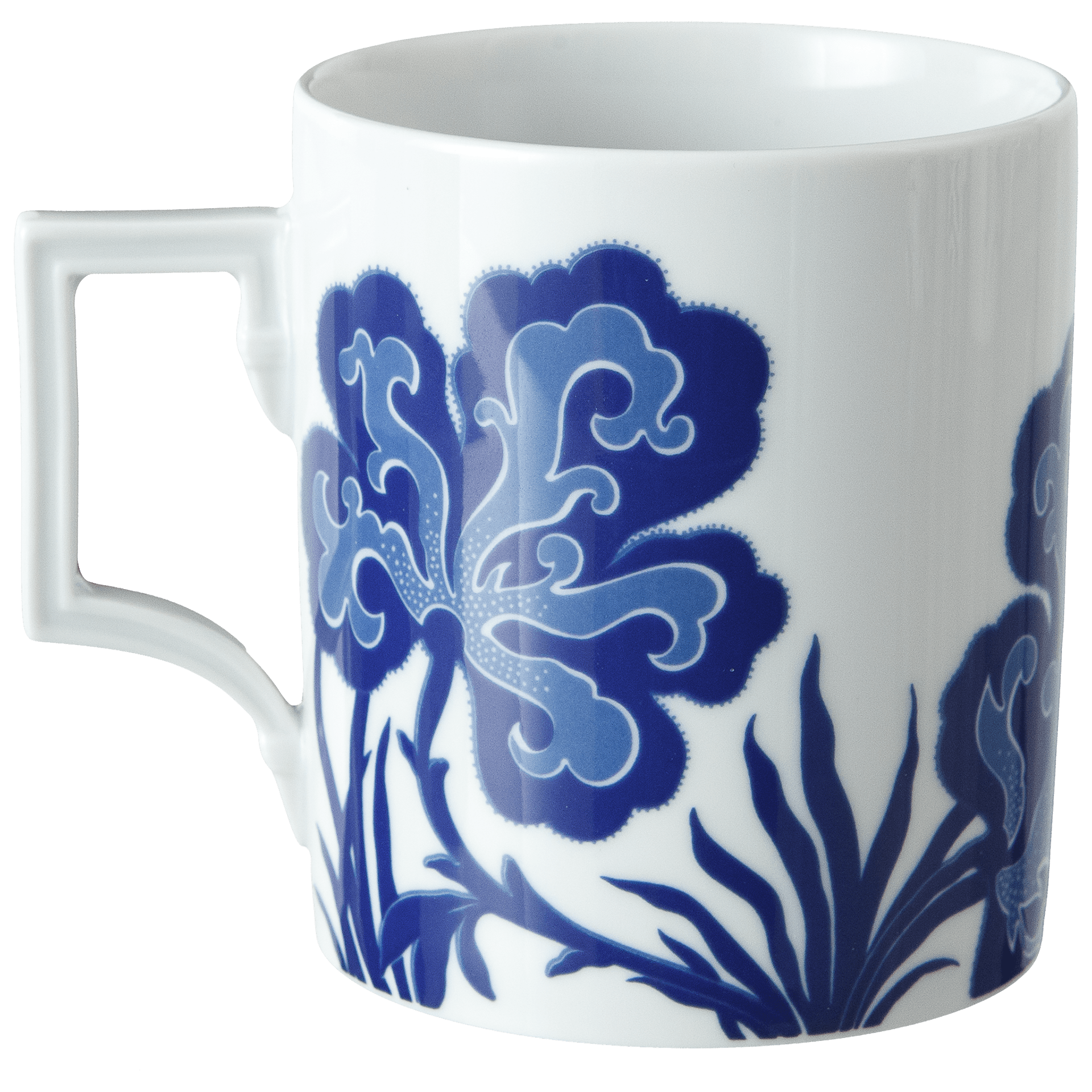 Henkelbecher, "Indian Bird", Vogel in blauen Wolken, 0,25l | The Meissen Mug Collection - Berlin 79A445 - 55810 - Meissen Weimar