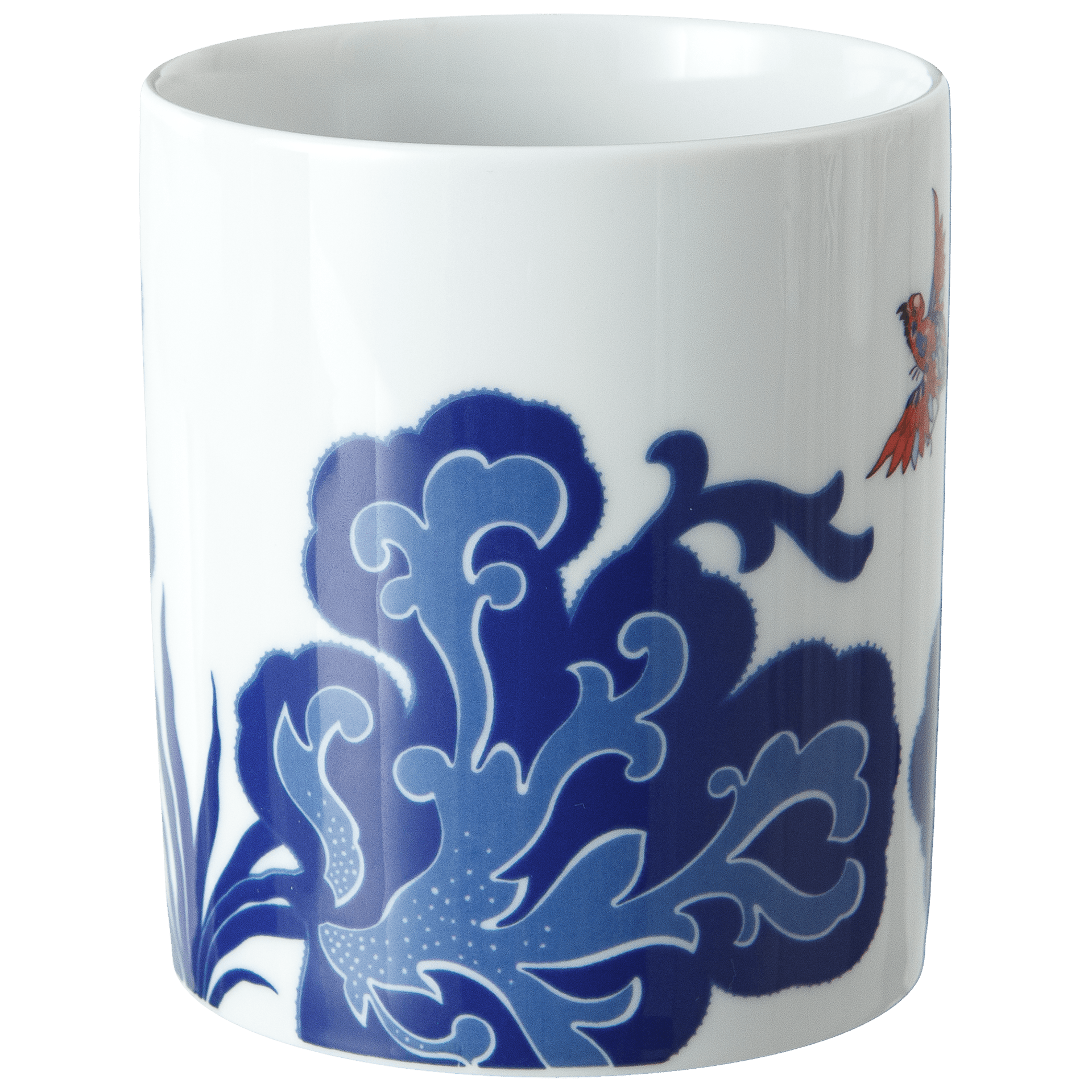 Henkelbecher, "Indian Bird", Vogel in blauen Wolken, 0,25l | The Meissen Mug Collection - Berlin 79A445 - 55810 - Meissen Weimar
