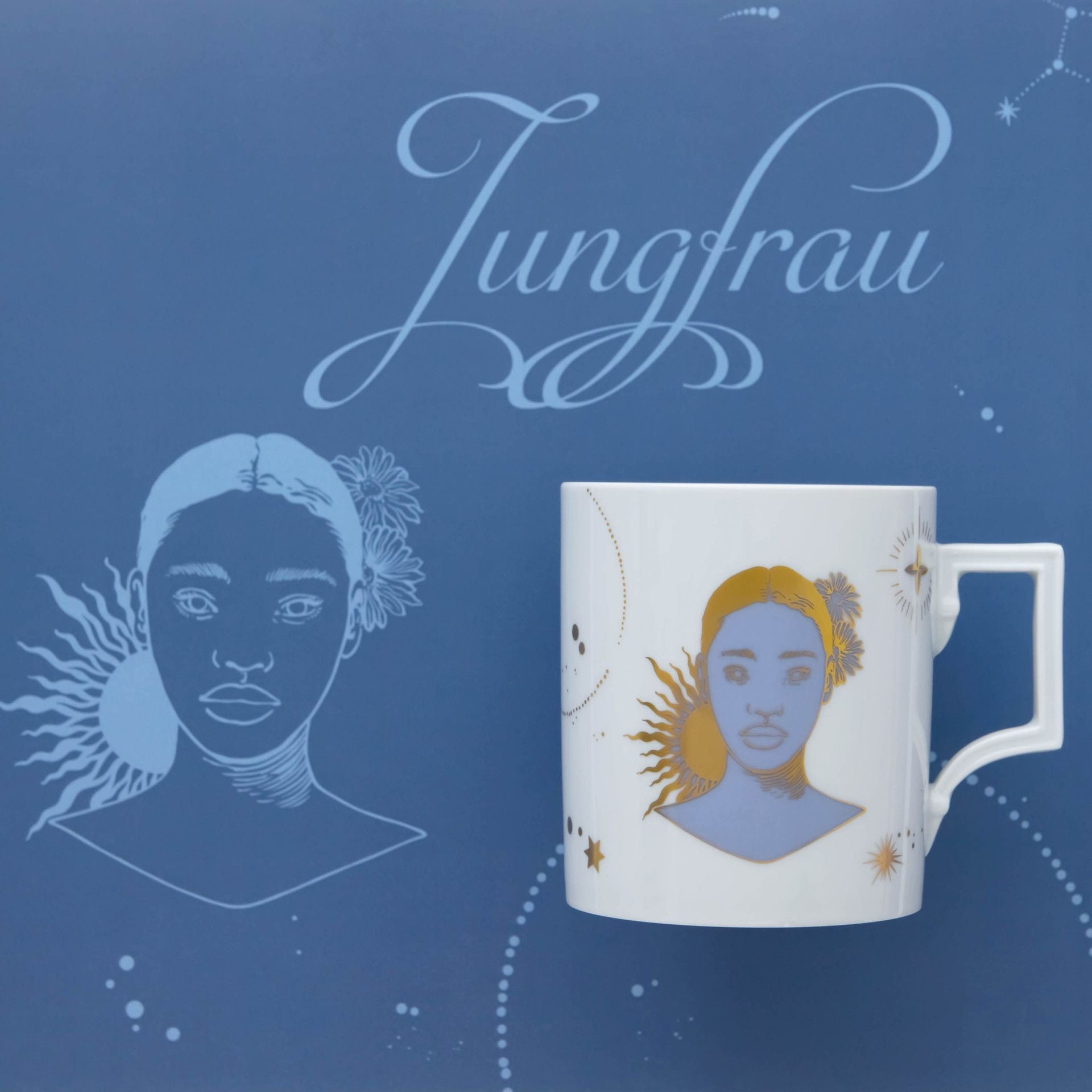 Henkelbecher, Jungfrau, 0,25 l | Meissen Zodiac Mug Collection - Berlin 79A919 - 55810 - Meissen Weimar