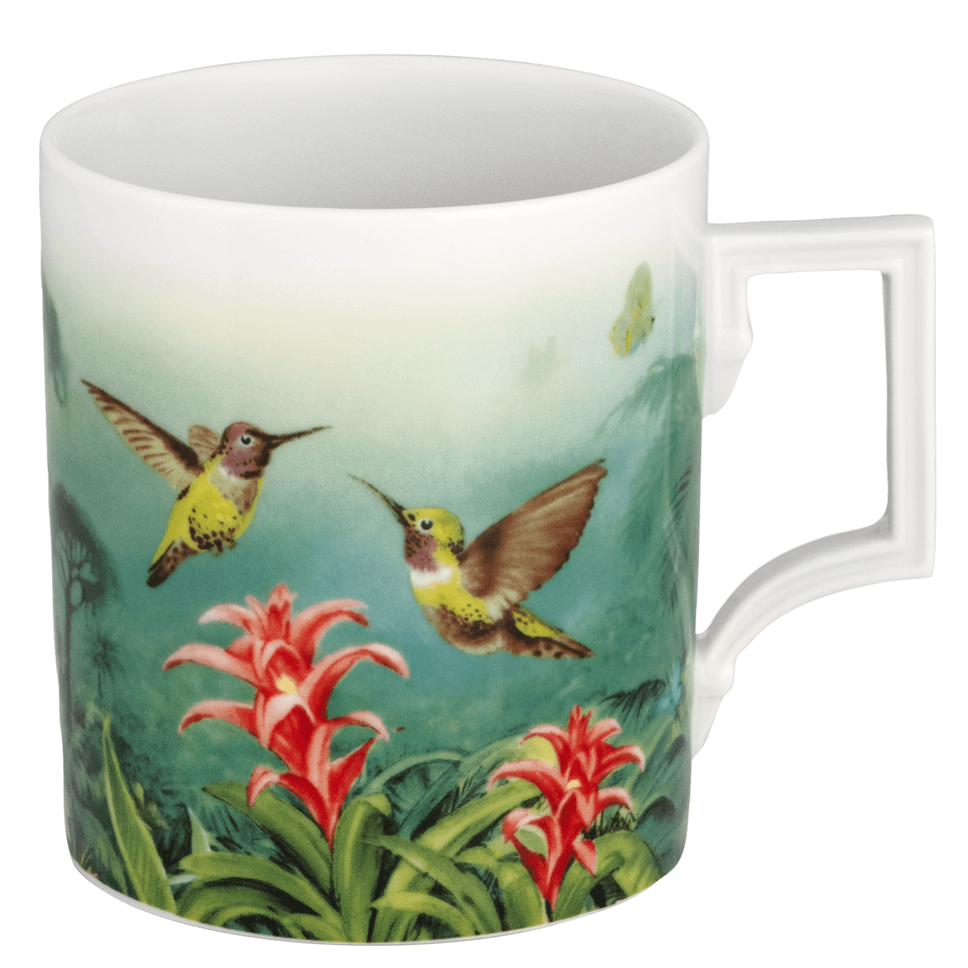 Henkelbecher Kolibris V 0,25 l, H 9 cm | Meissen Nova 79b304-55810 - Meissen Weimar