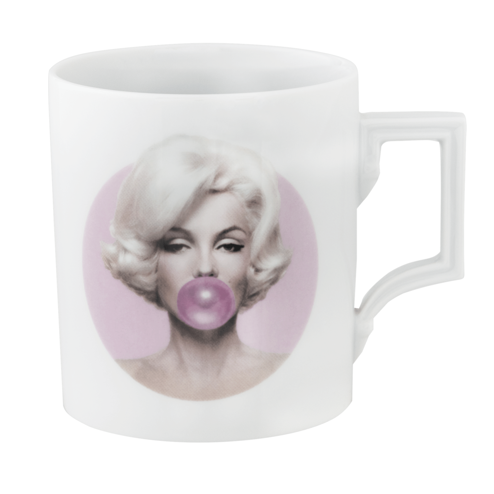 Henkelbecher Marilyn pink, V 0,25 l, handgefertigt | Meissen Legends blowing Bubbles - Collection 79a991-55810 - Meissen Weimar