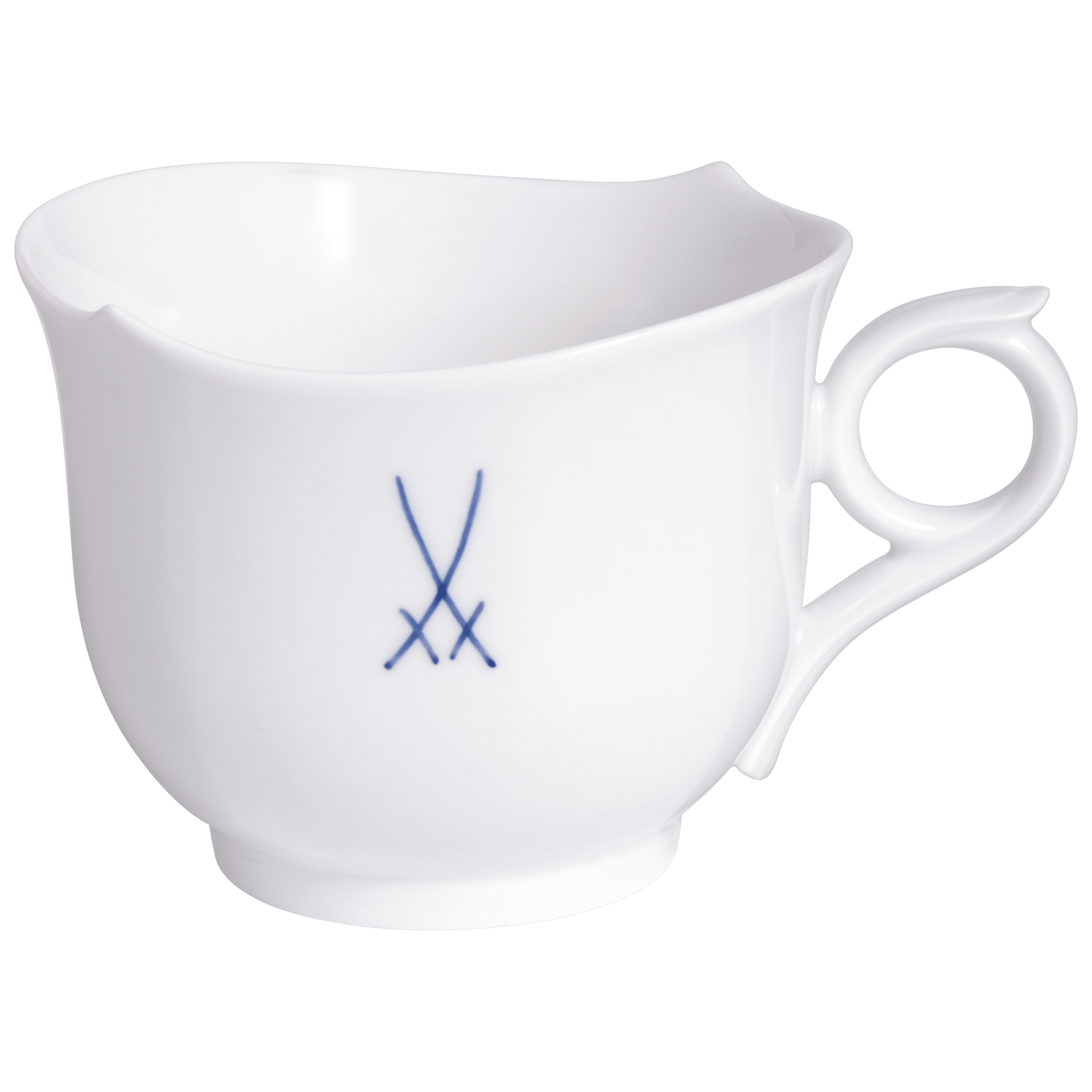 Henkelbecher, Markenzeichen Meissen, kobaltblau, 0,30 l | Meissen Wellenspiel Pur 825001 - 28576 - Meissen Weimar