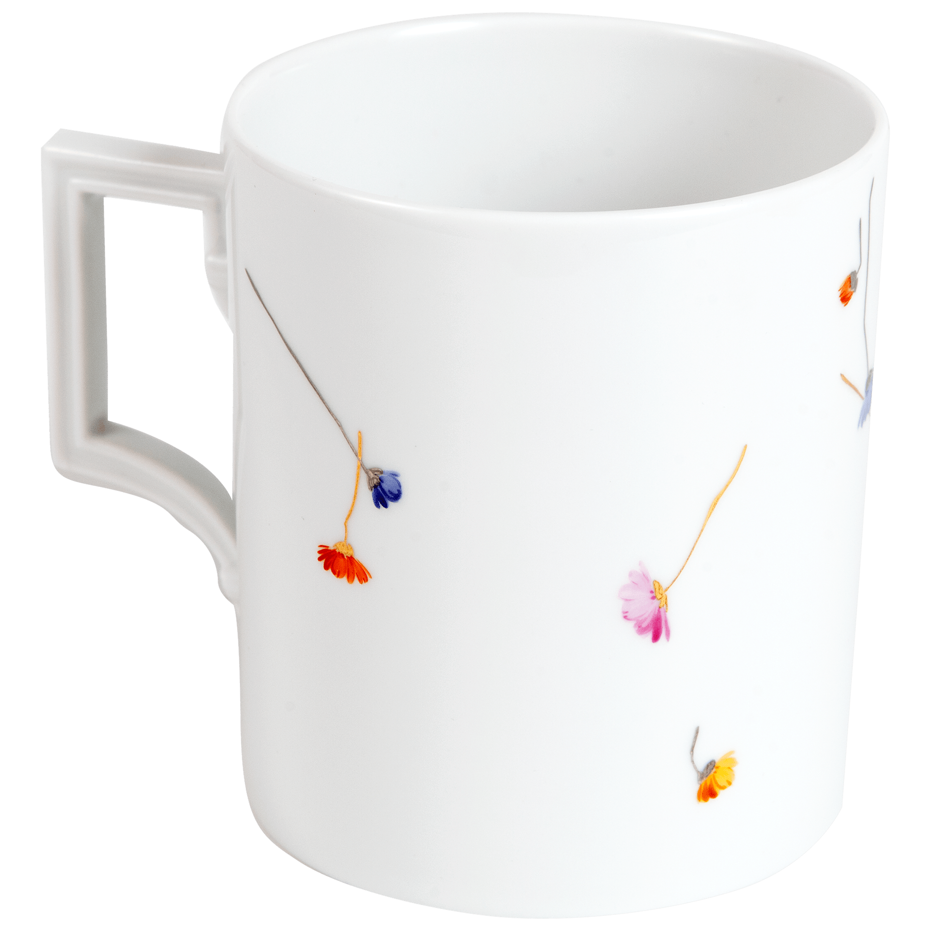 Henkelbecher, "Precious Flowers", 0,25 l | Meissen Mug Berlin 018501 - 55810 - Meissen Weimar