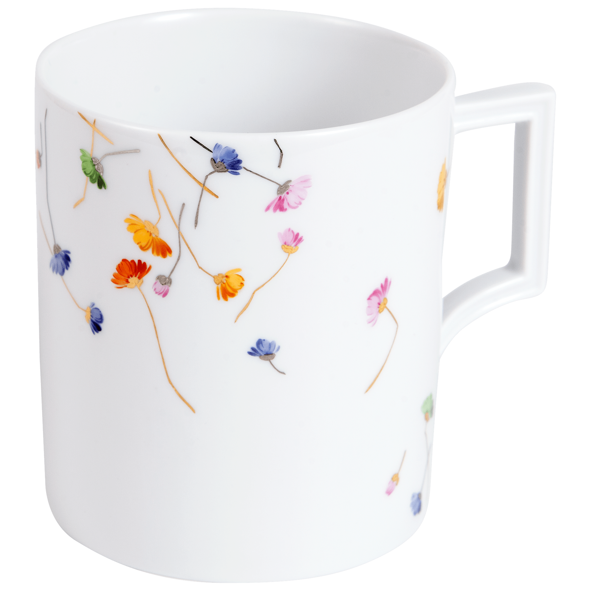 Henkelbecher, "Precious Flowers", 0,25 l | Meissen Mug Berlin 018501 - 55810 - Meissen Weimar