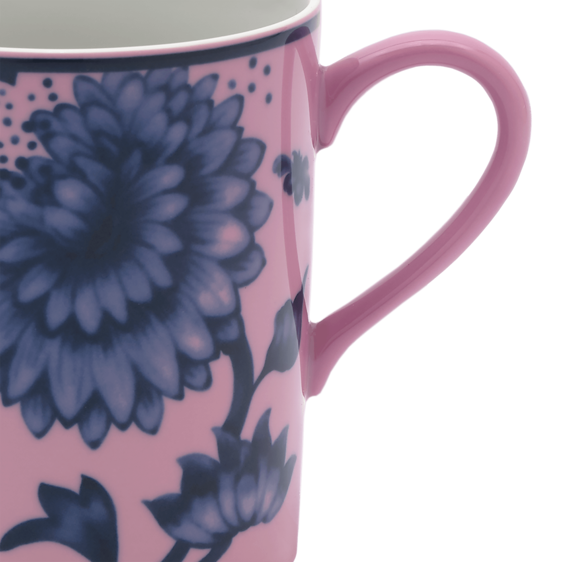 Henkelbecher rosa Ø 9 cm, V 0,25 l | Meissen No. 41 Noble Blue 79b570-36575 - Meissen Weimar