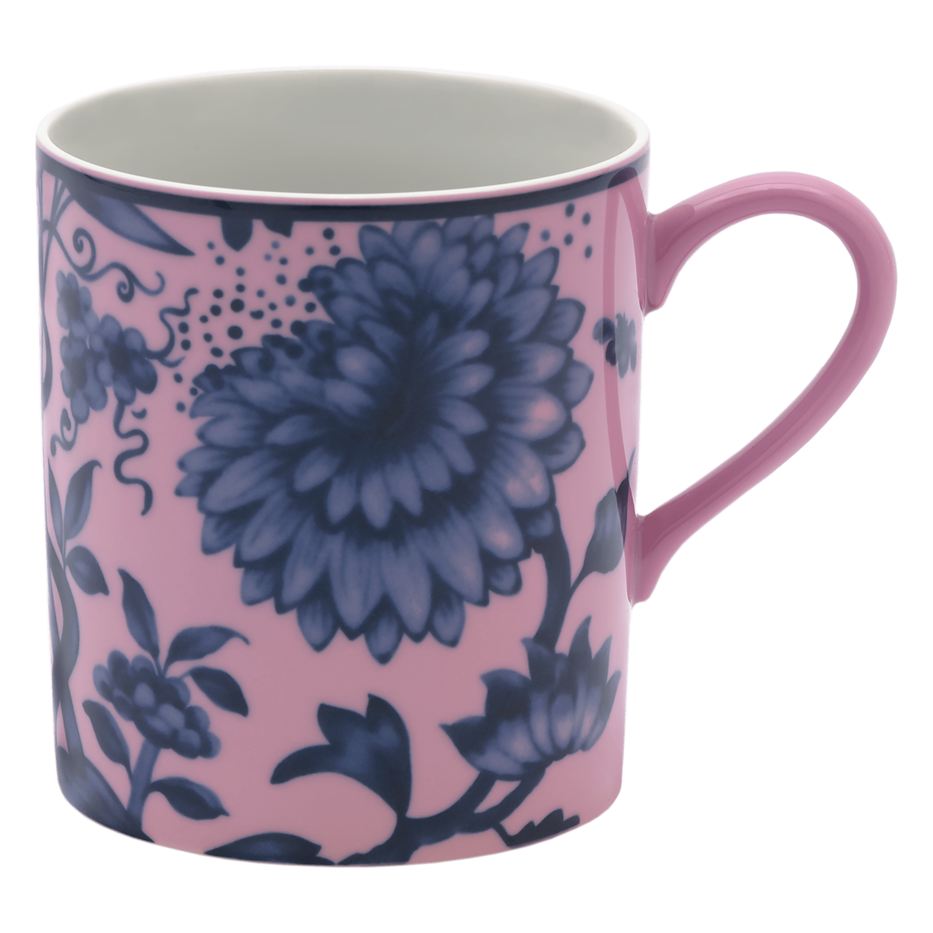 Henkelbecher rosa Ø 9 cm, V 0,25 l | Meissen No. 41 Noble Blue 79b570-36575 - Meissen Weimar