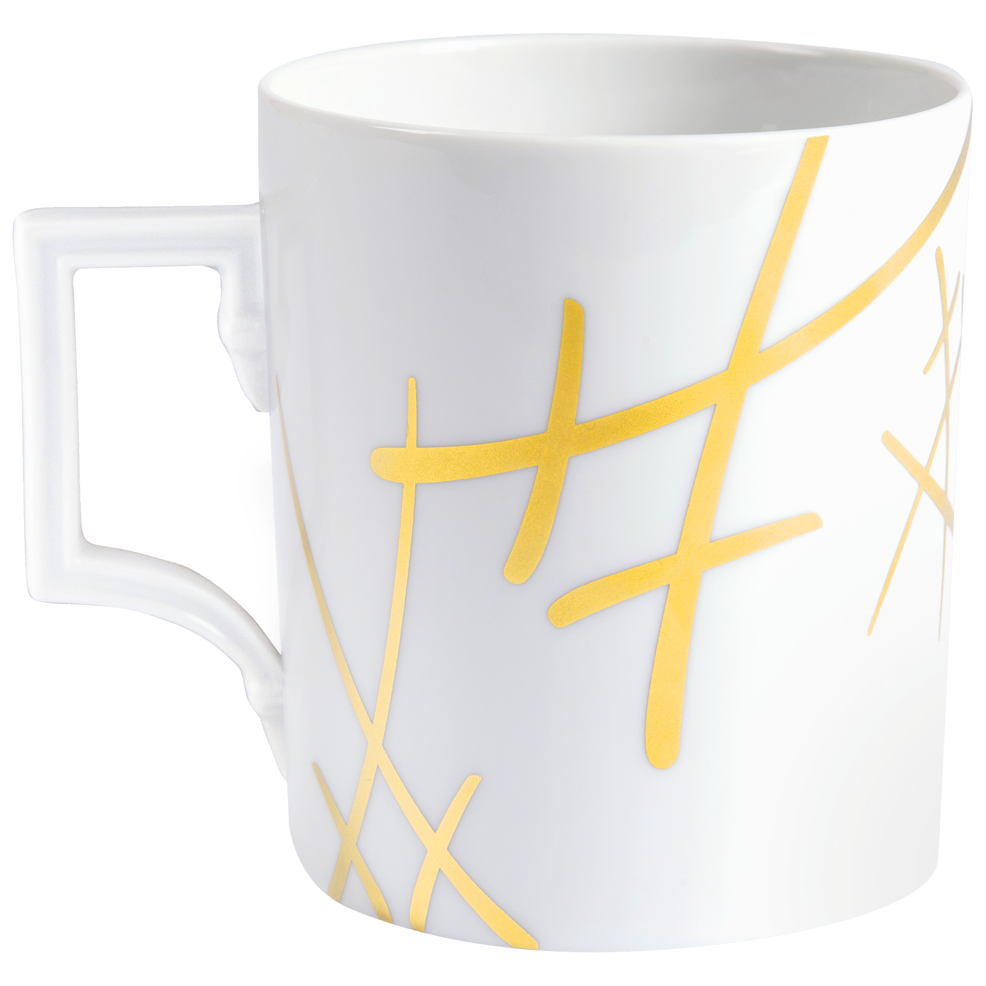 Henkelbecher "Swords", Gold - Schwerterdekor, V 0,25 l, | The Meissen Mug Collection - Berlin 77A042 - 55810 - Meissen Weimar