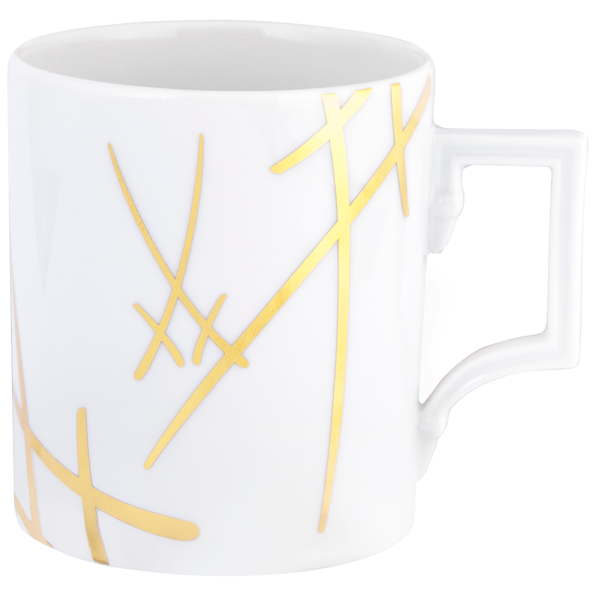 Henkelbecher "Swords", Gold - Schwerterdekor, V 0,25 l, | The Meissen Mug Collection - Berlin 77A042 - 55810 - Meissen Weimar