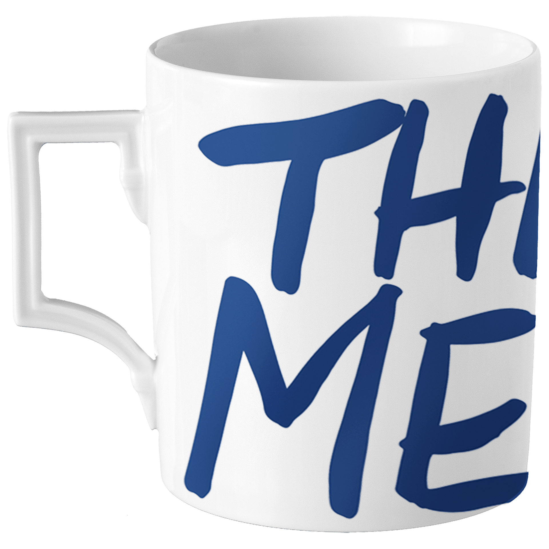 Henkelbecher, "This ist Meissen" in blau, 0,25l | The Meissen Mug Collection - Berlin 79A407 - 55810 - Meissen Weimar