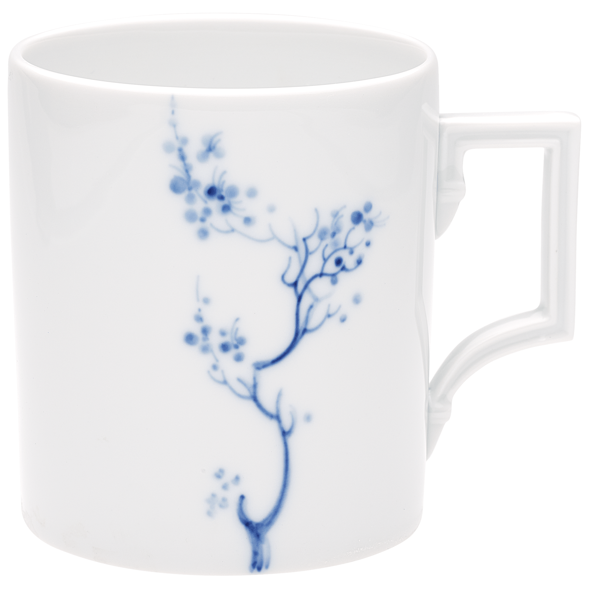Henkelbecher, Unterglasurmalerei "Blue Orchid", Orchideenzweig, V 0,25l | The Meissen Mug Collection - Berlin 830501 - 55810 - Meissen Weimar