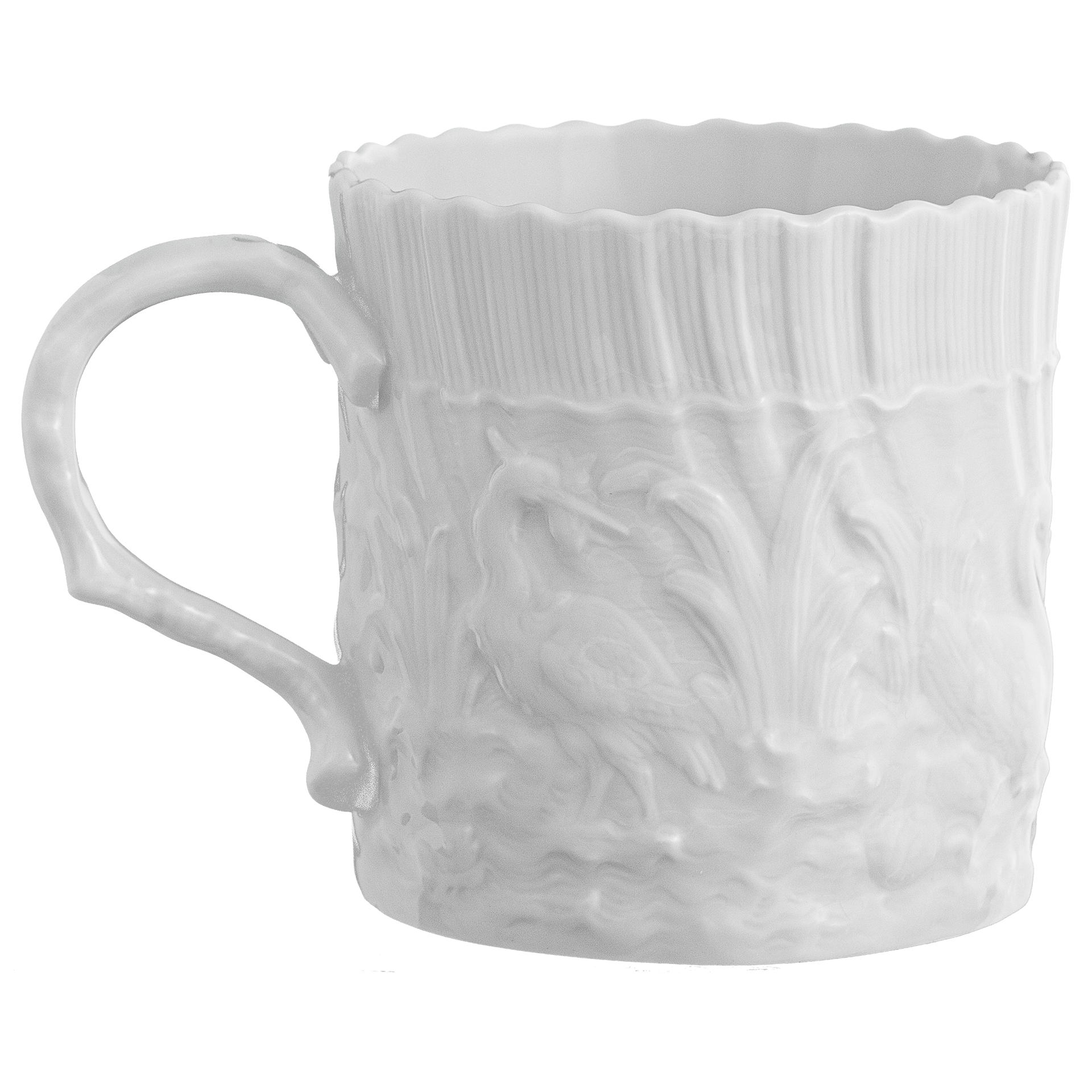 Henkelbecher, Weiß, 0,2 l | Meissen Schwanendessin 000001 - 05576 - Meissen Weimar