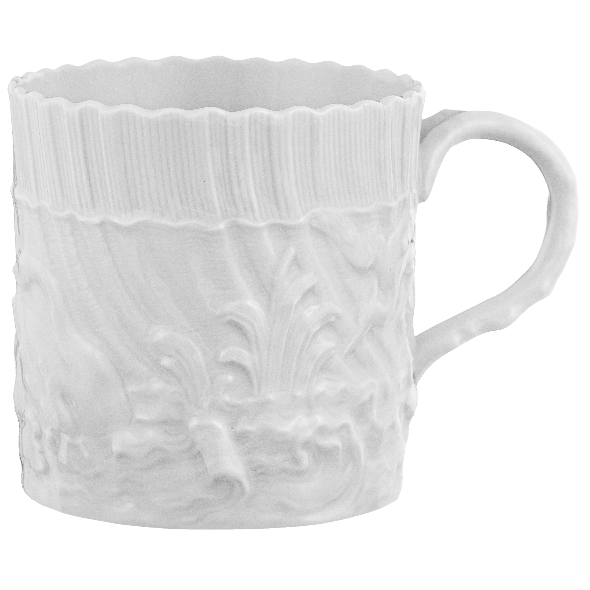 Henkelbecher, Weiß, 0,2 l | Meissen Schwanendessin 000001 - 05576 - Meissen Weimar