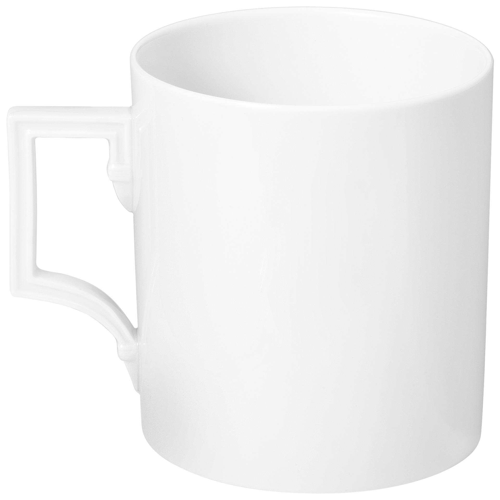 Henkelbecher, weiß, Relief - Schwertermarke, 0.25l, | Meissen Mug Berlin 000001 - 55358 - Meissen Weimar