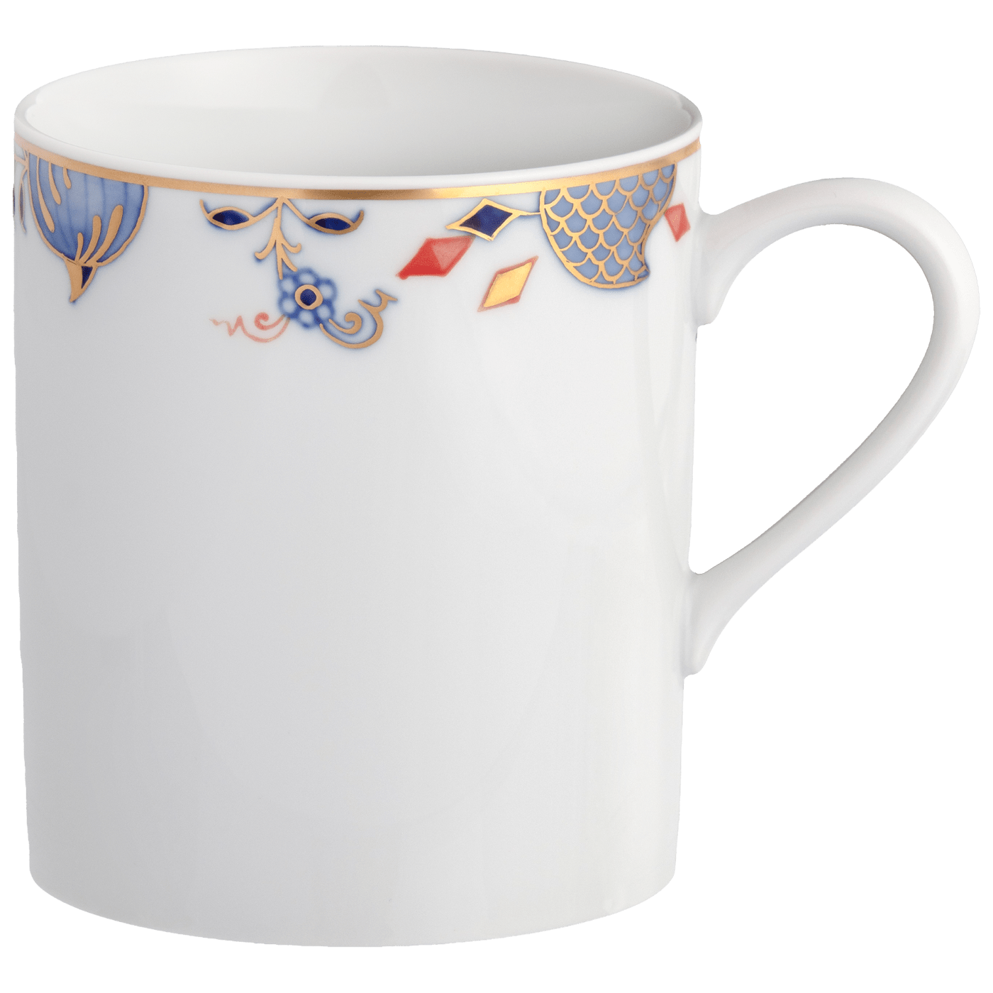 Henkelbecher, Zwiebelkante, V 0,25 l | Meissen No. 41 Noble Blue 802190 - 36575 - Meissen Weimar