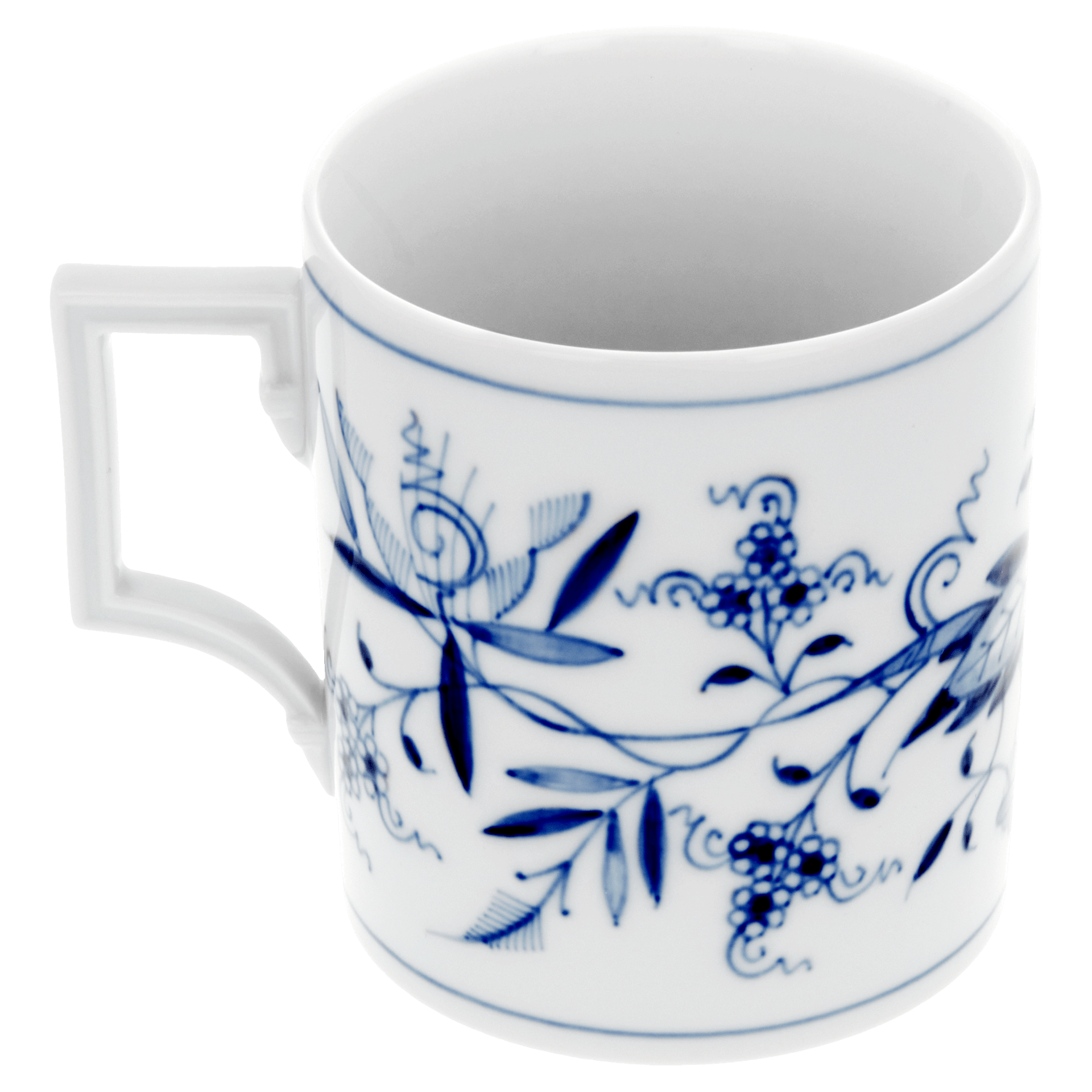 Henkelbecher, Zwiebelmuster, kobaltblau, 0,25 l | Meissen Mug Berlin 800101 - 55810 - Meissen Weimar