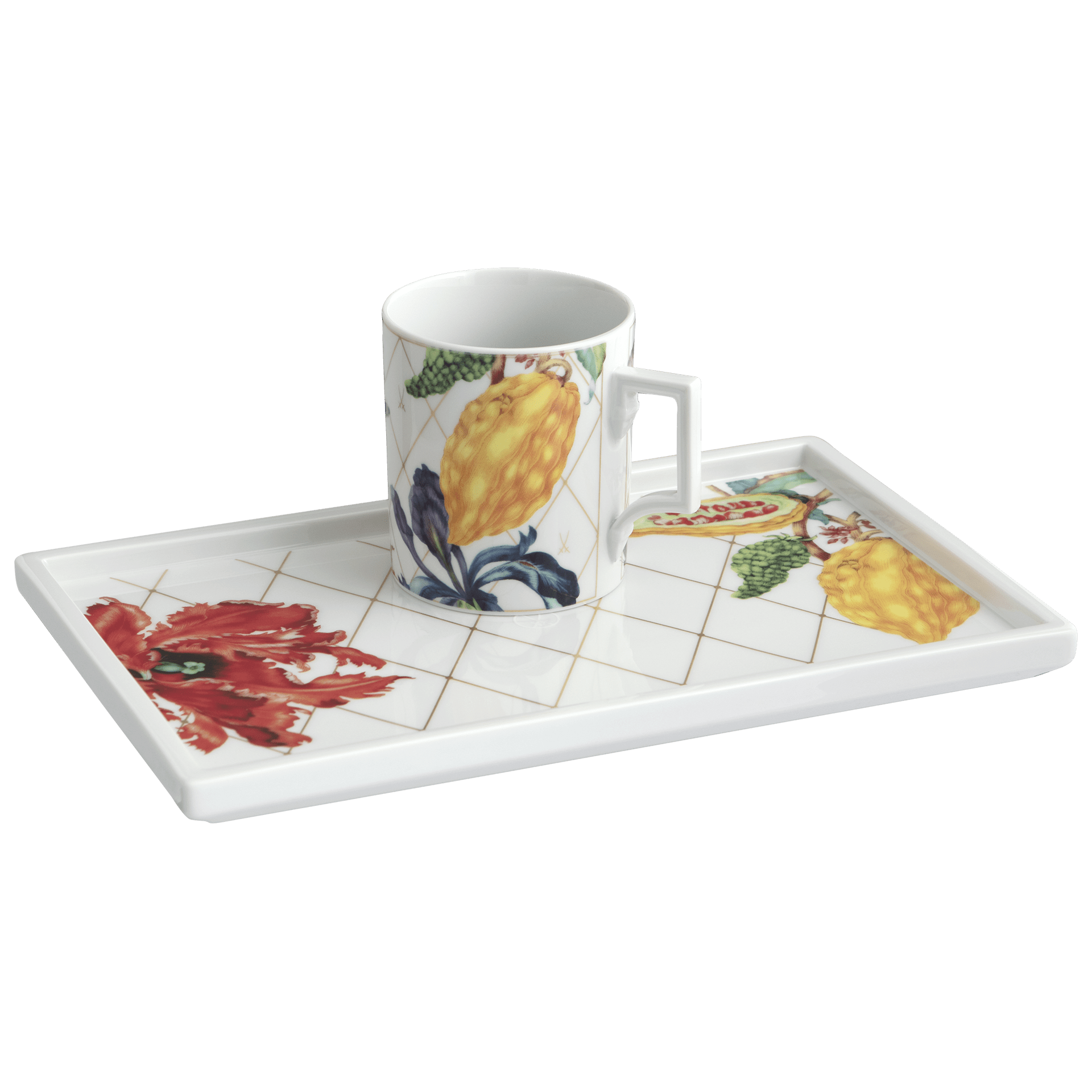 Homeoffice - Set, Sweet Exotics, 2 - Teilig | Meissen Atelier - Edition 79a883 - c5557 - Meissen Weimar