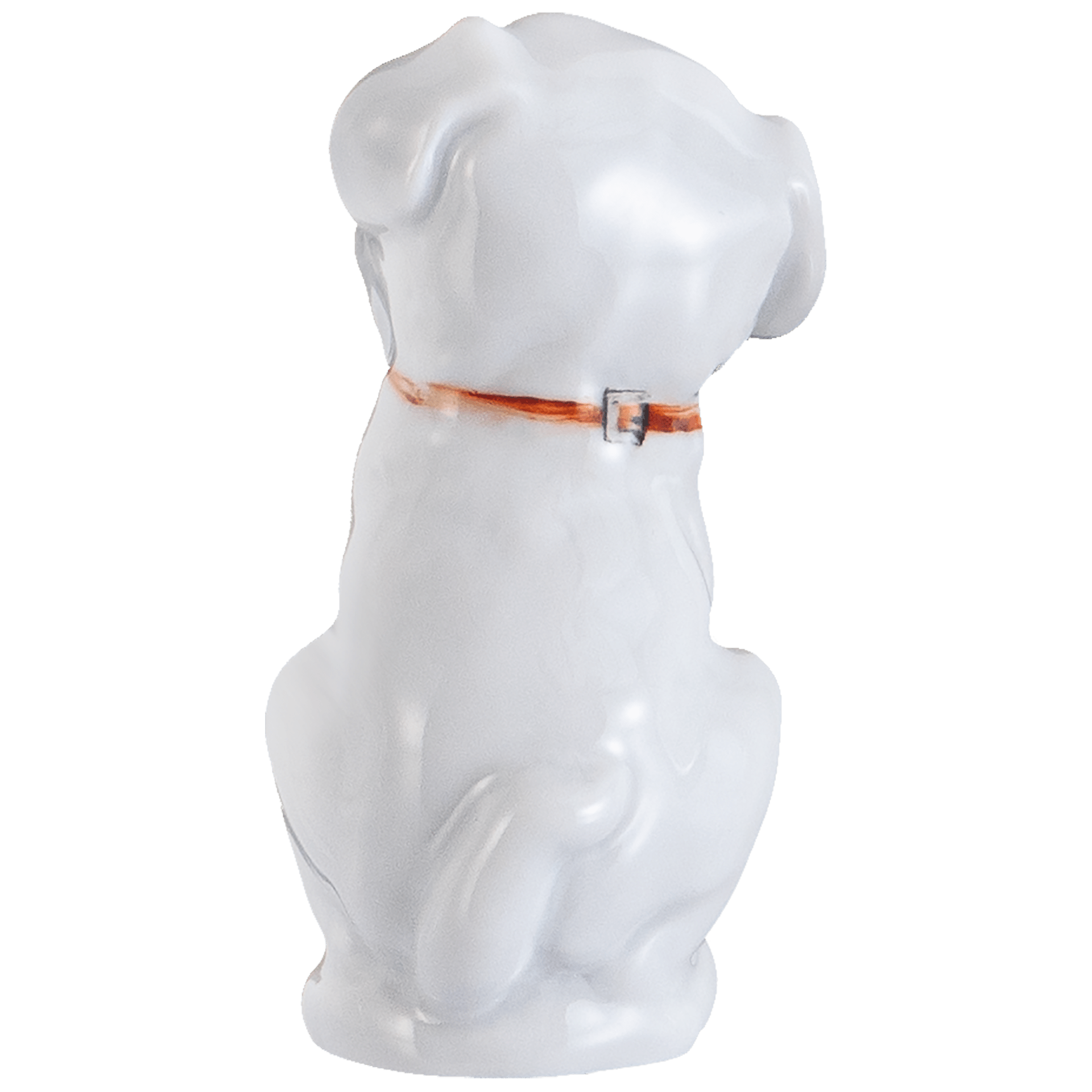 Hund, Rot staffiert, leicht, H 5,5 cm | Meissen Figuren - Edition Tierkinder 90A426 - 78003 - Meissen Weimar