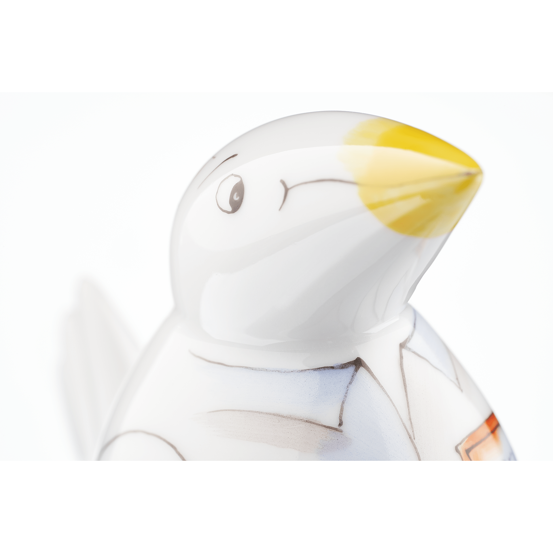 Journalist, H 6 cm | Meissen Figuren - Edition Spassvogel 71A224 - 77410 - Meissen Weimar