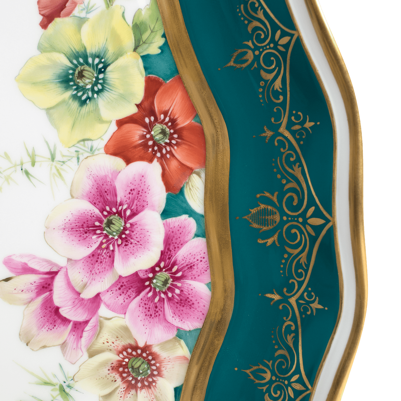 Kaffee - Dejeuner Opulentes Blumen - Dekor, 4 - teilig | Meissen Limitierte Meisterwerke 237884 - s1601 - Meissen Weimar
