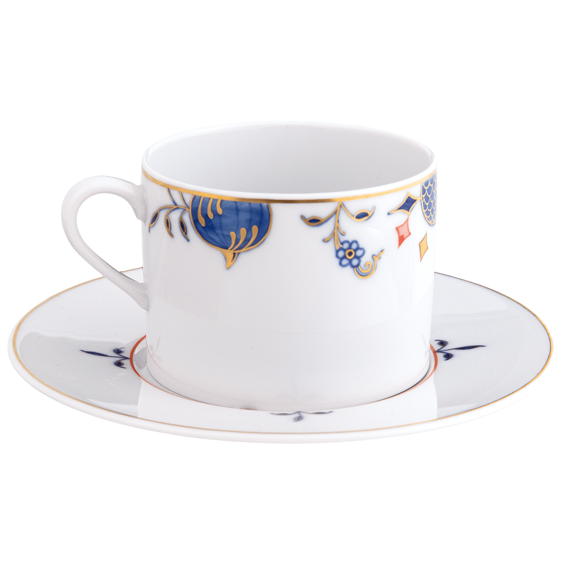 Kaffeetasse, Blütenzweig, V 0,15 l | Meissen No. 41 Noble Blue 802410 - 36582 - Meissen Weimar