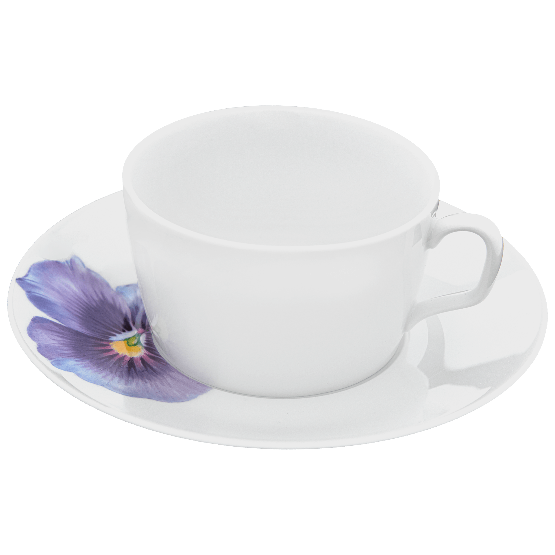 Kaffeetasse, "Giant Bloom", Stiefmütterchen, V 0,25 l | Meissen Cosmopolitan 61a160 - 37582 - Meissen Weimar