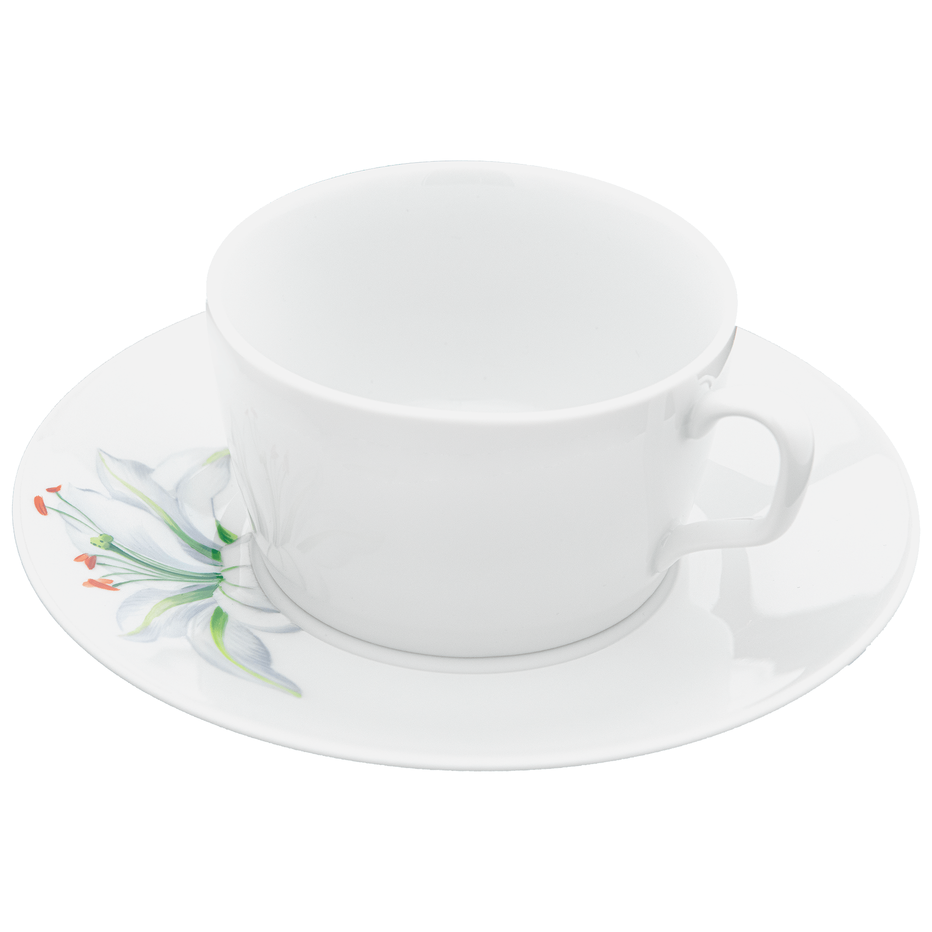Kaffeetasse, "Giant Bloom", Trichterlilie, V 0,25 l | Meissen Cosmopolitan 61a161 - 37582 - Meissen Weimar