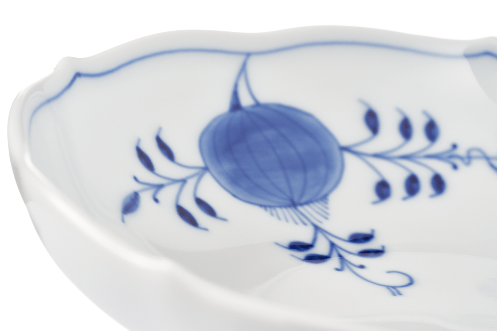 Kaffeetasse mit Untertasse, Zwiebelmuster Style, H 9 cm | Meissen Neuer Ausschnitt 801001 - 00582 - Meissen Weimar