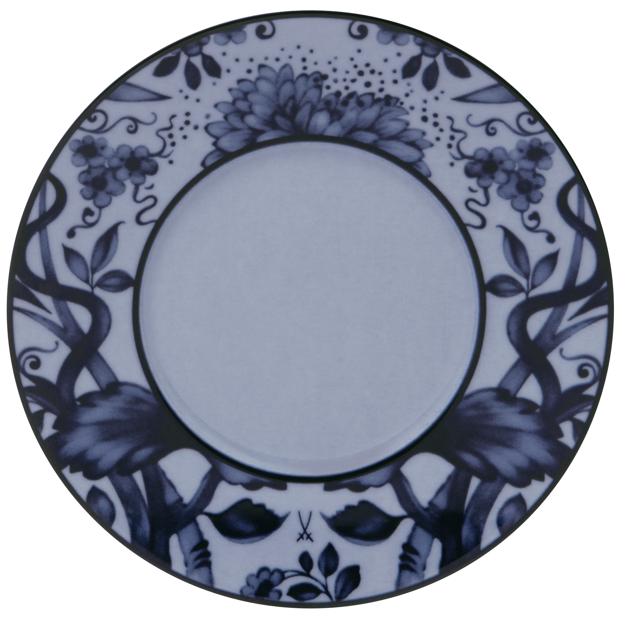 Kaffeetasse mit Unterteller, blau, H 7,5 cm | Meissen No.41 Casa 79b540-36582 - Meissen Weimar