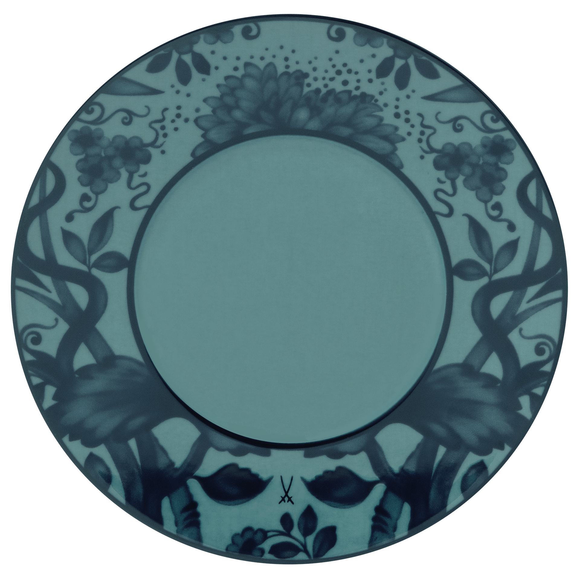 Kaffeetasse petrol Ø 14,5 cm | Meissen No. 41 Noble Blue 79b560-36582 - Meissen Weimar