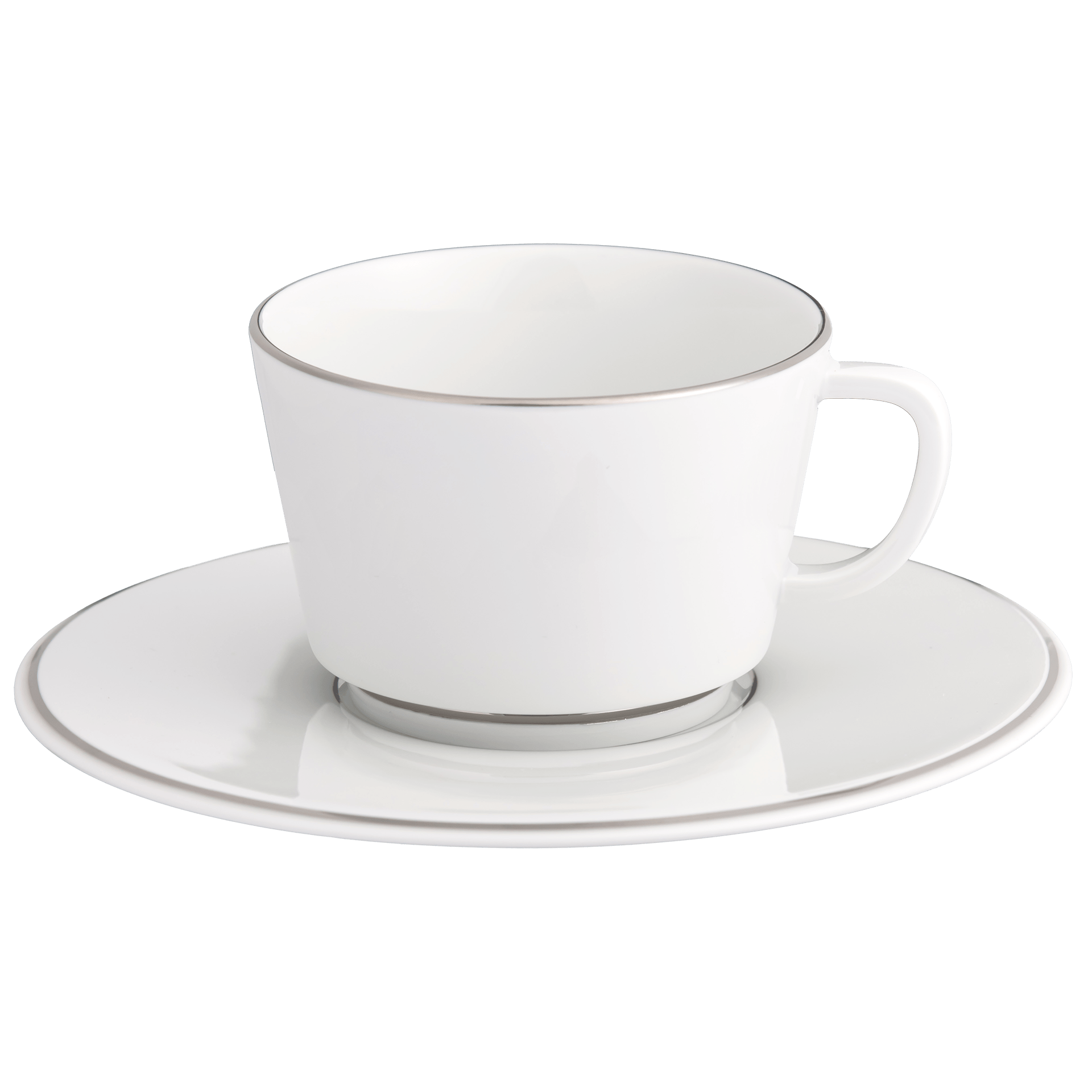 Kaffeetasse Platinum, V 0,15 l | Meissen Vitruv 99a595-43982 - Meissen Weimar