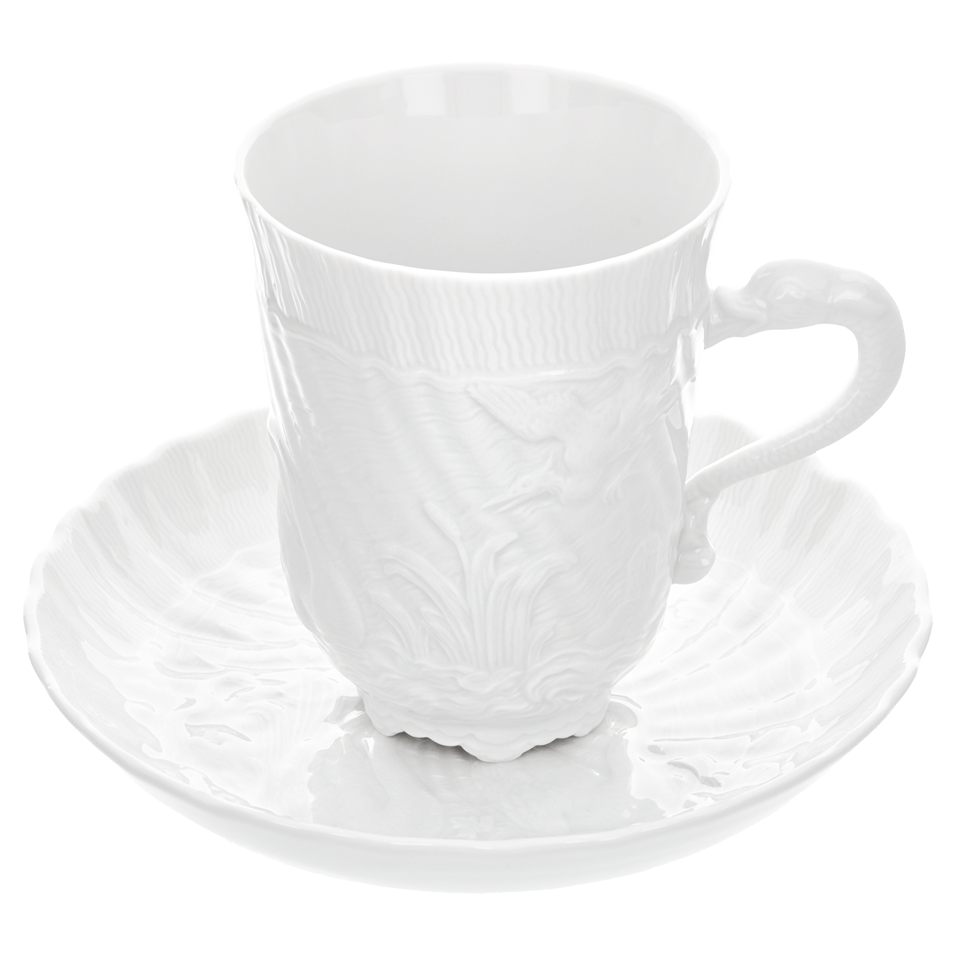 Kaffeetasse, Weiß, 0,15 l | Meissen Schwanendessin 000001 - 05585 - Meissen Weimar