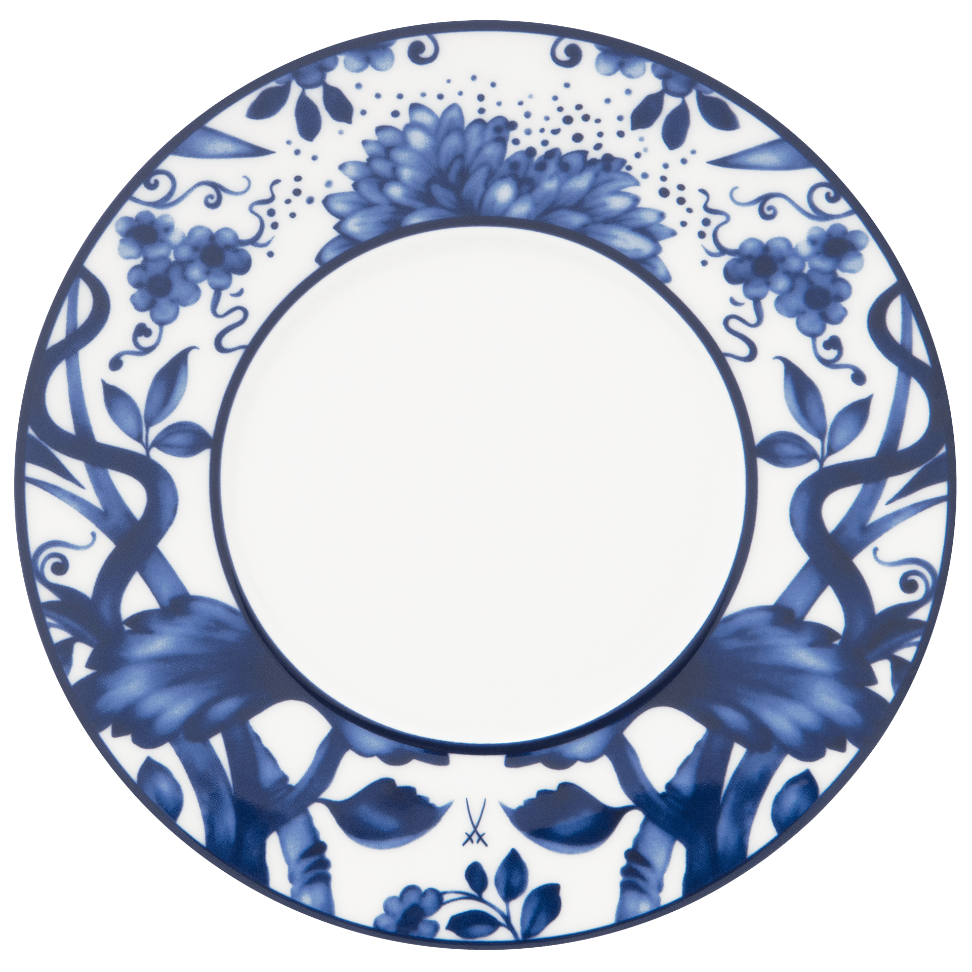 Kaffeetasse Weiß Ø 14,5 cm | Meissen No. 41 Noble Blue 79b500-36582 - Meissen Weimar