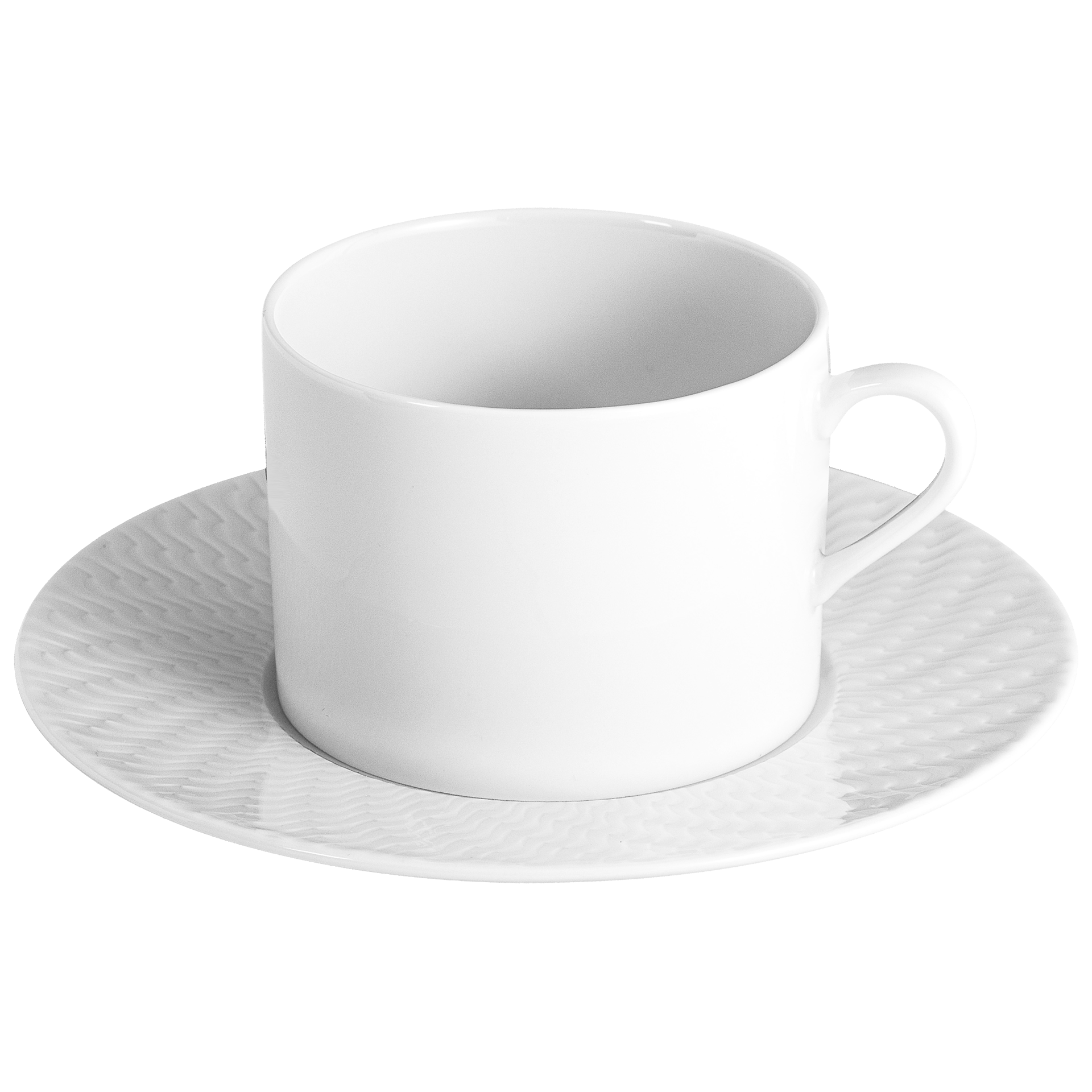 Kaffeetasse, Weiß, V 0,15 l | Meissen No.41 Wellenspiel Relief 000001 - 29k82 - Meissen Weimar