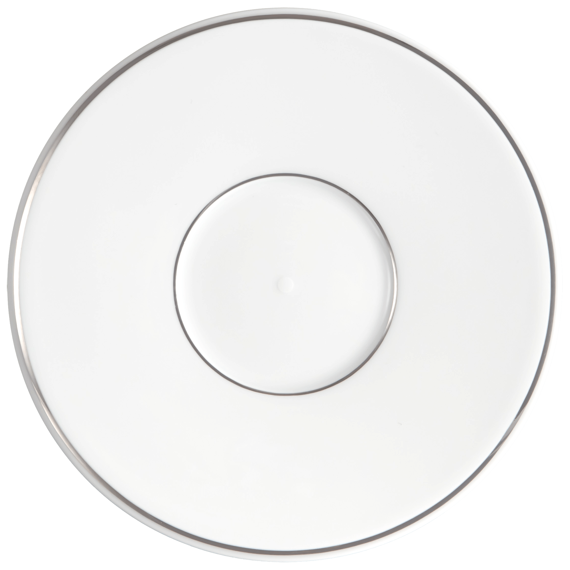 Kaffee/Tee/Cappuccinountertasse, Platinum, Ø 16,5 cm | Meissen Vitruv 99A595 - 43562 - Meissen Weimar