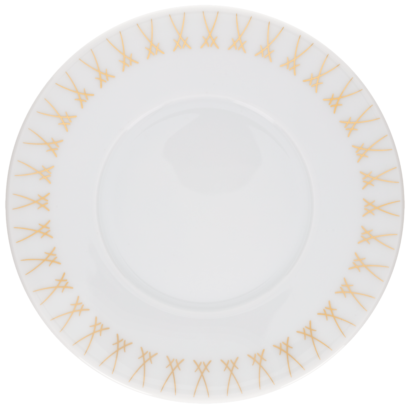 Kaffee/Tee/Cappuccinountertasse, Schwerterkante, Ø 14,5 cm | Meissen No.41 Swords Luxury Gold 79A221 - 41562 - Meissen Weimar