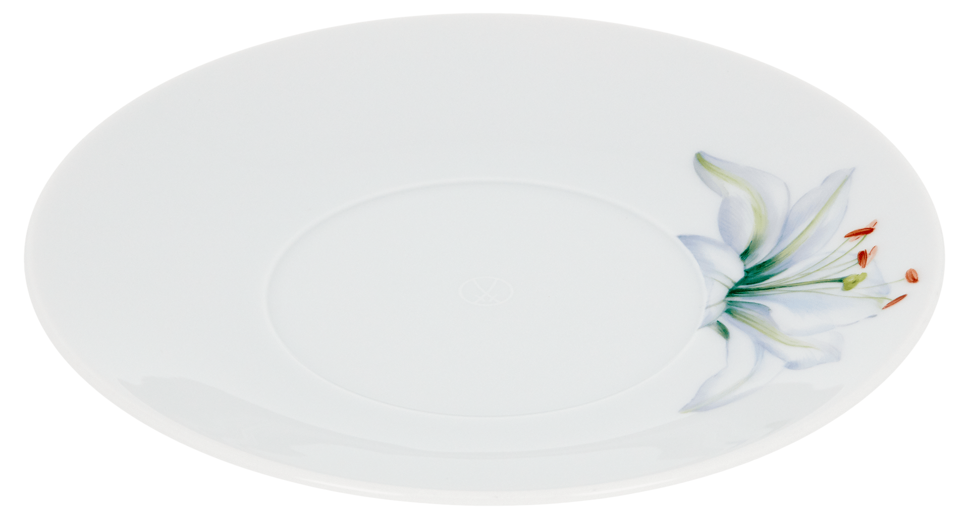 Kaffeeuntertasse, 'Giant Bloom', Trichterlilie, Ø 16,5 cm | Meissen Cosmopolitan 61A161 - 37562 - Meissen Weimar