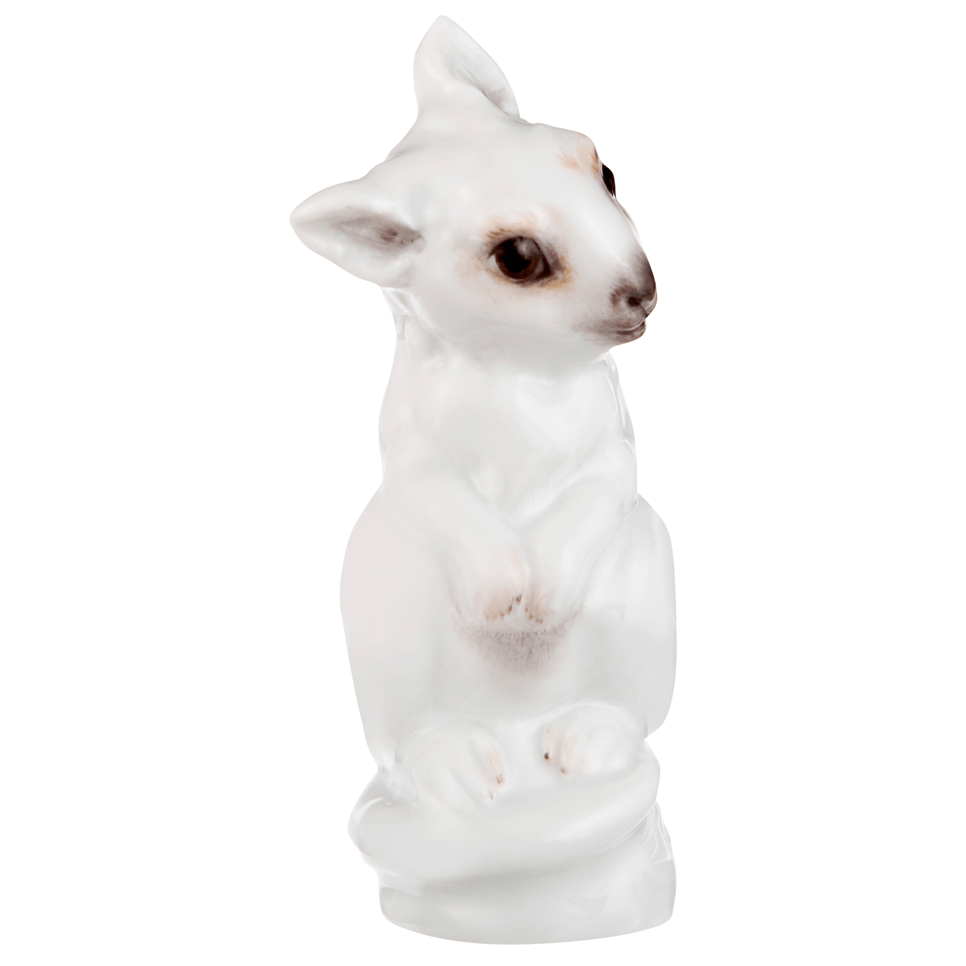 Känguru, Bunt staffiert, leicht, H 6,5 cm | Meissen Figuren - Edition Tierkinder 900600 - 78013 - Meissen Weimar
