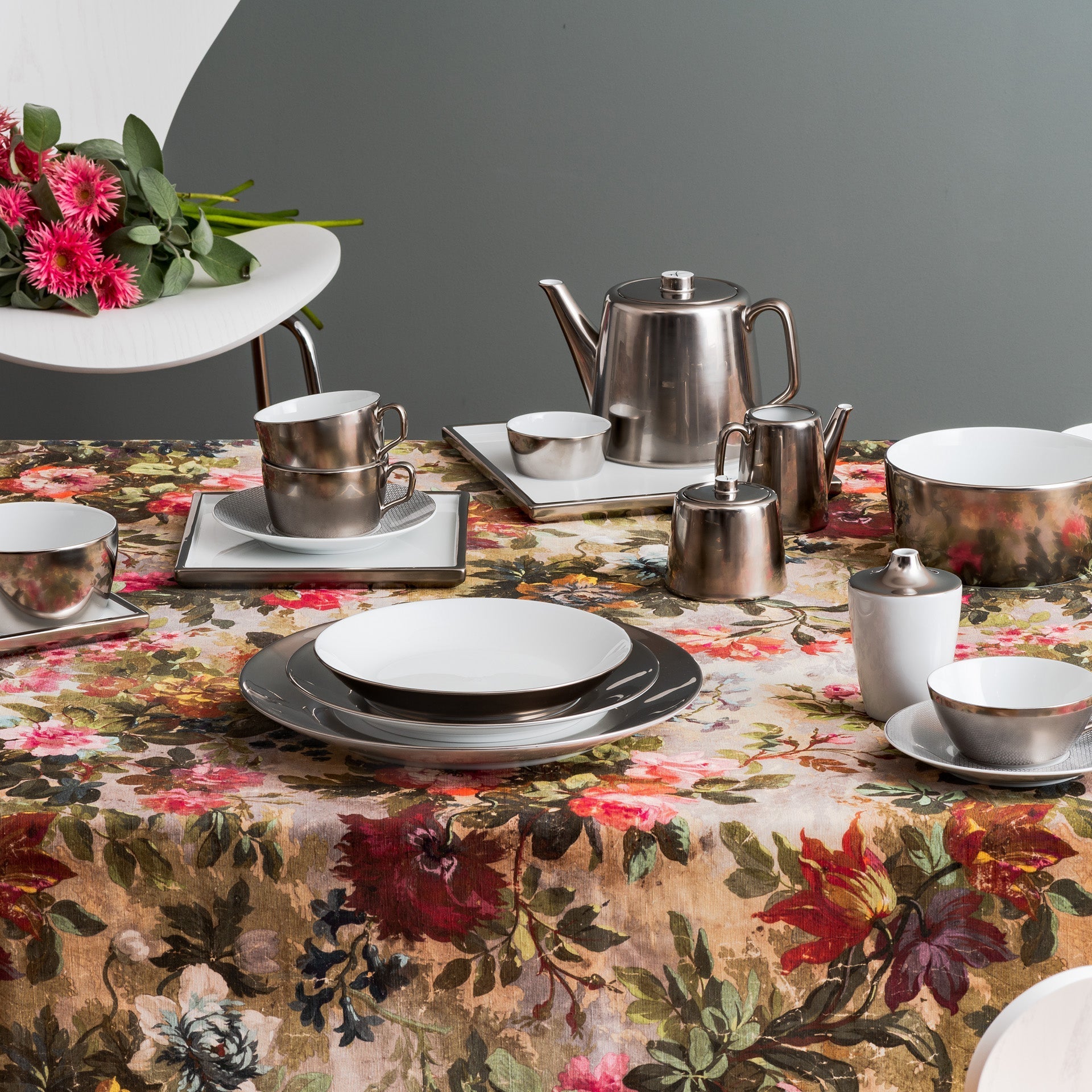 Kanne, Platin, V 1 l | Meissen Cosmopolitan 99A214 - 37727 - Meissen Weimar