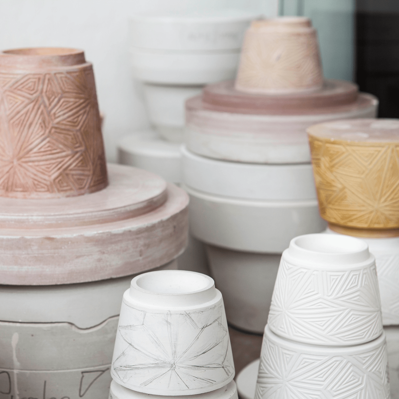 Kanne, Weiß, V 0,6 l | Meissen Vitruv Graphic 000001 - 45727 - Meissen Weimar