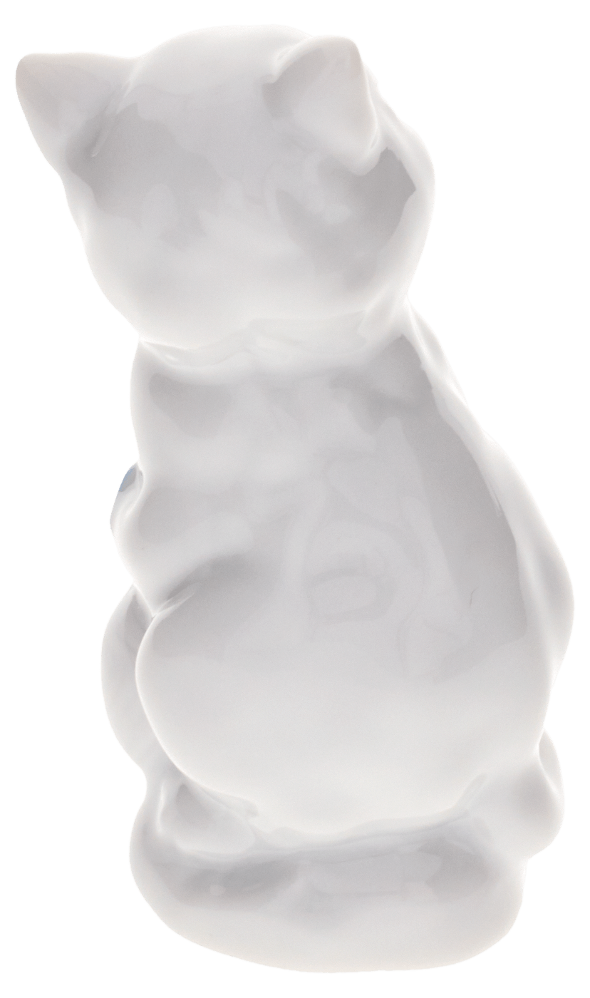 Katze, Bunt staffiert, leicht, H 5,5 cm | Meissen Figuren - Edition Tierkinder 900600 - 78994 - Meissen Weimar