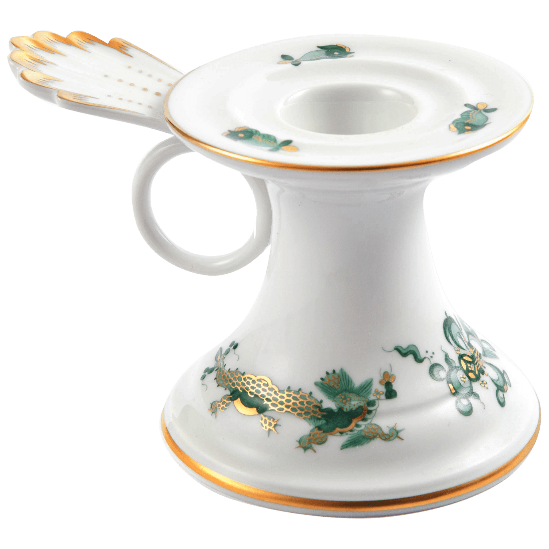 Kerzenhalter Reicher Drache, H 7 cm | Meissen Fine Dining 320310 - 53101 - Meissen Weimar
